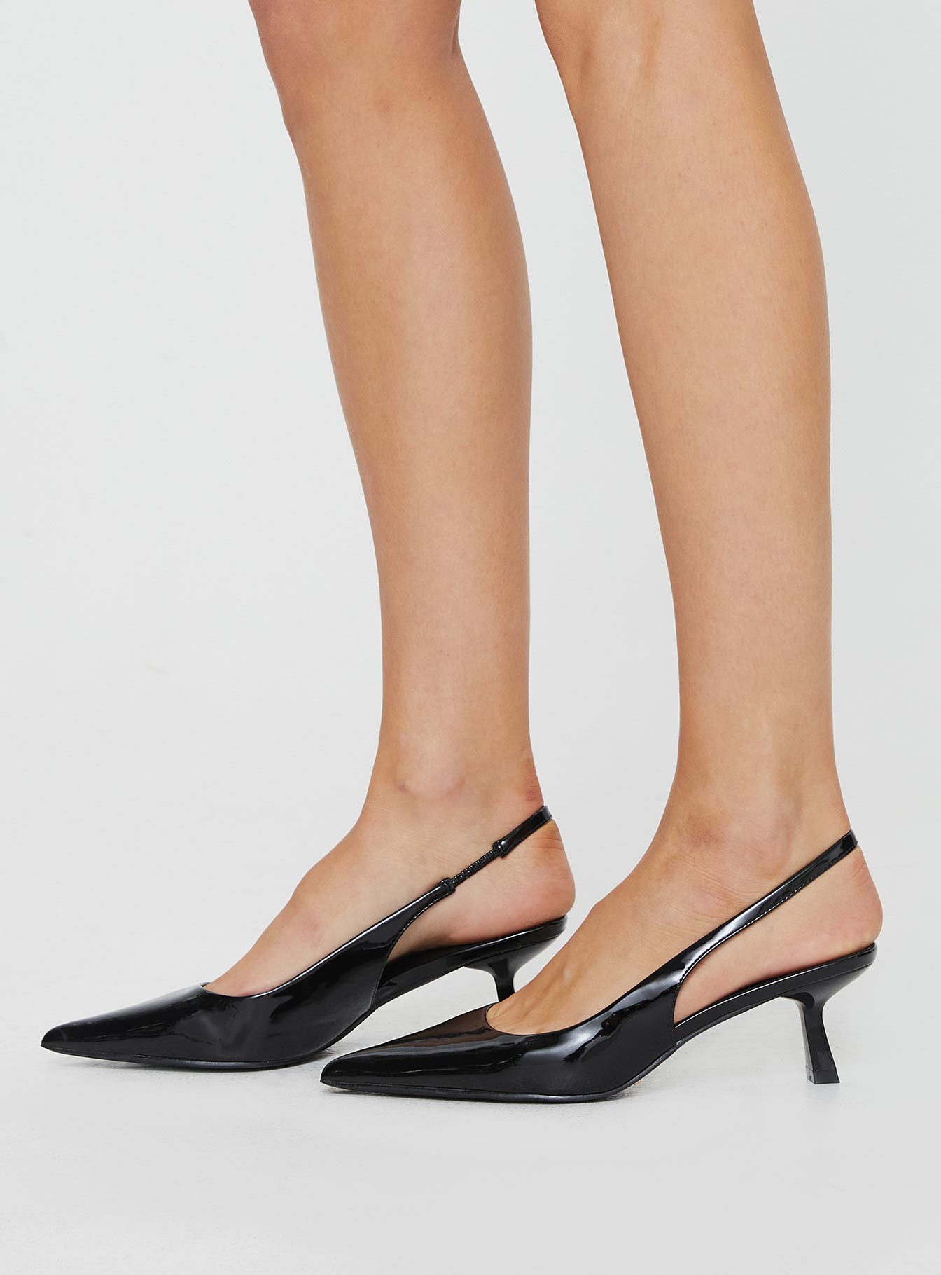 Billini Ayla Pointed Toe Heels Black - Image 3