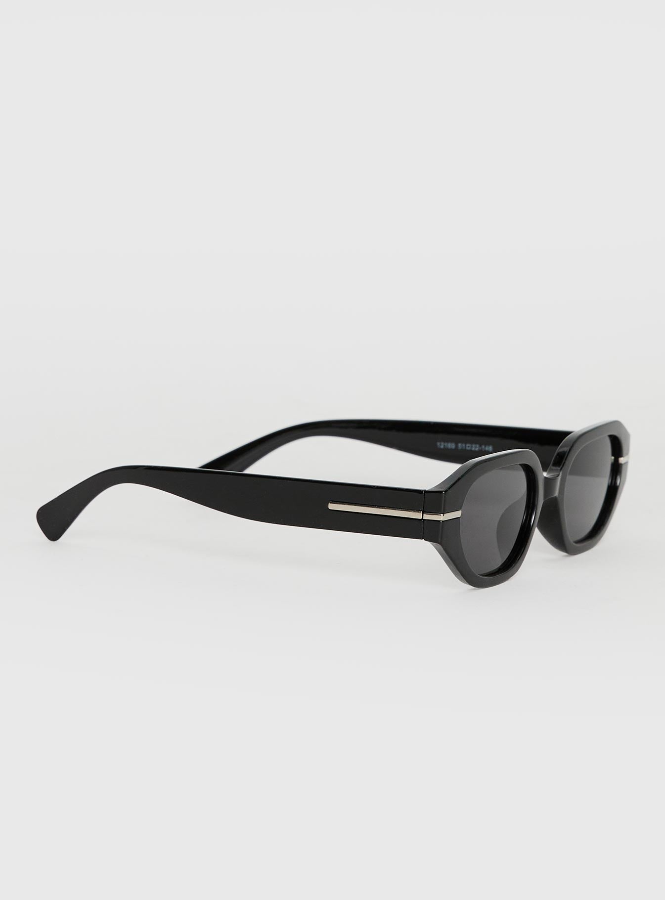 Down The Line Sunglasses Black - Image 3