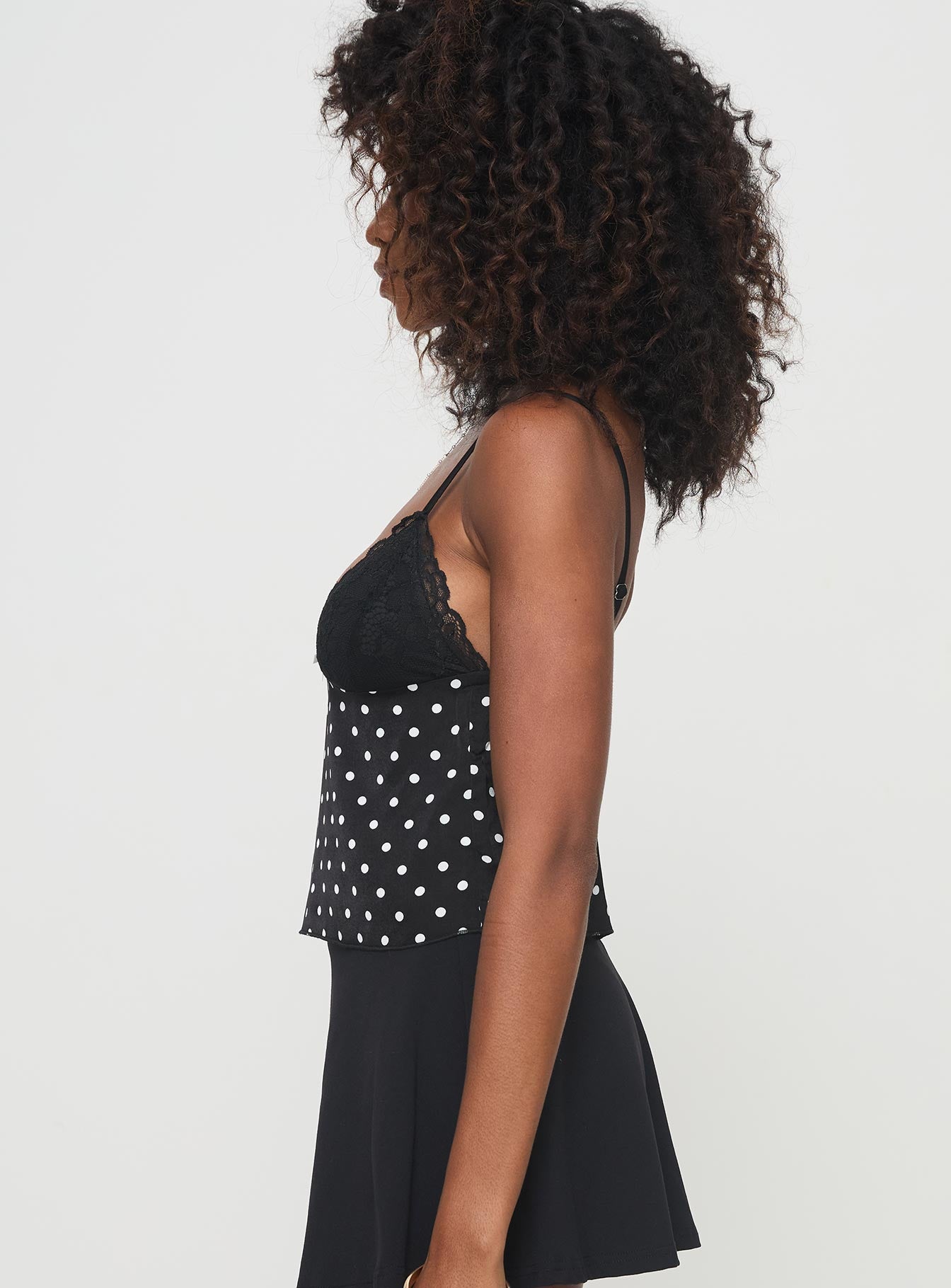 Castien Top Black Polka - Image 4