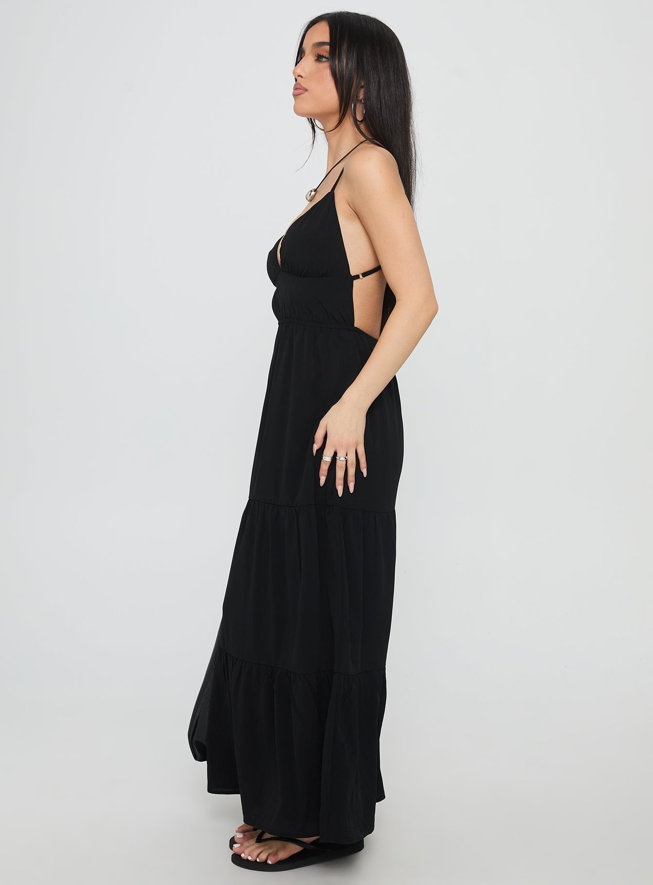 Mckew Maxi Dress Black - Image 3