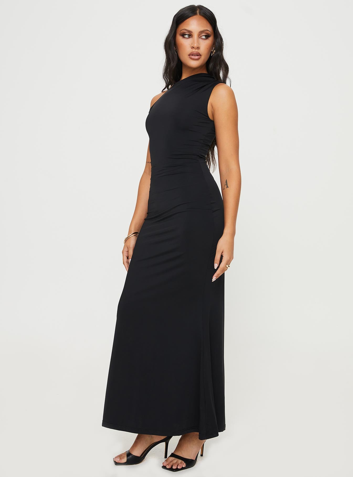 Beller Maxi Dress Black - Image 4