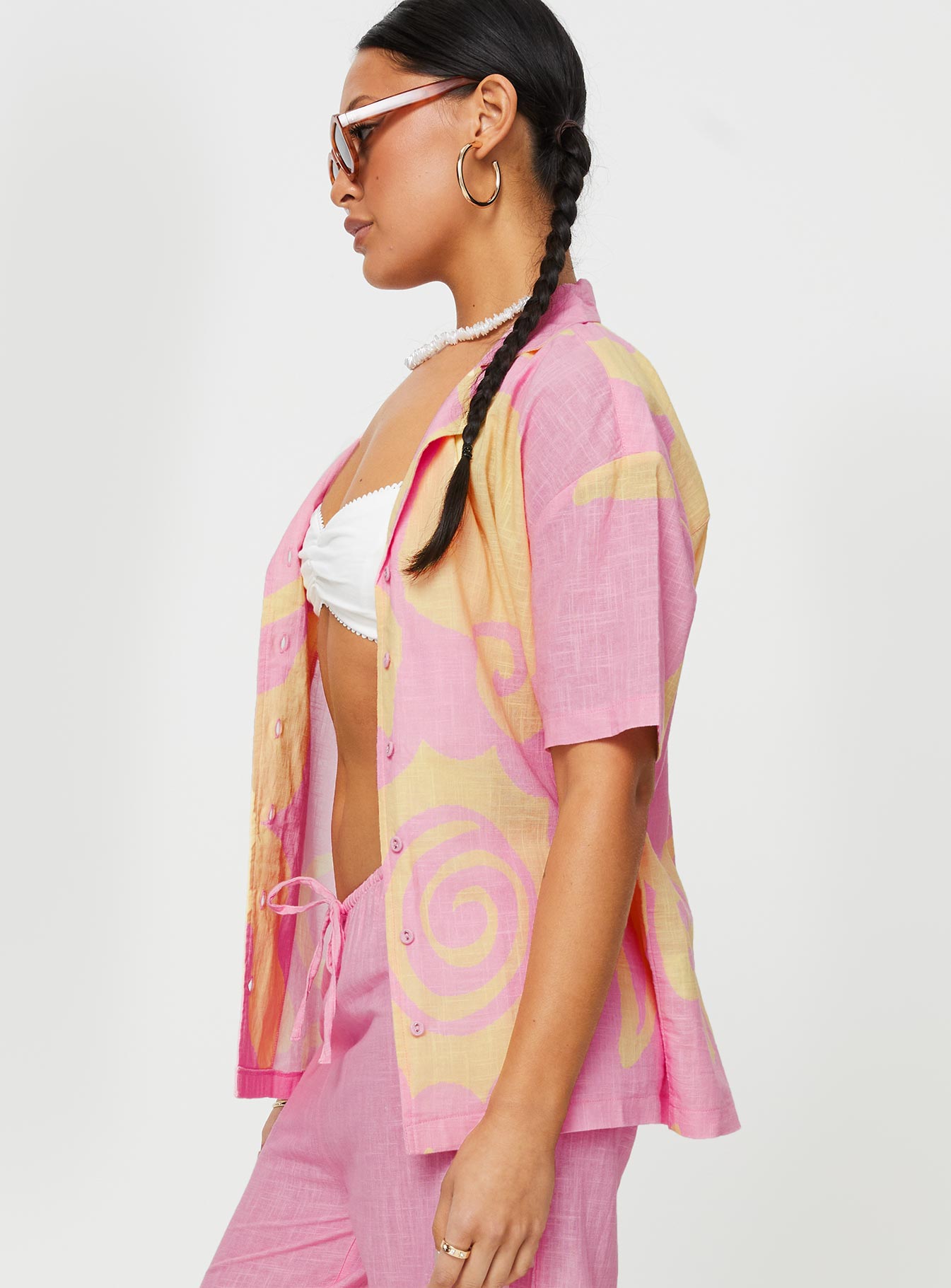 Sollene Top Pink Yellow - Image 6