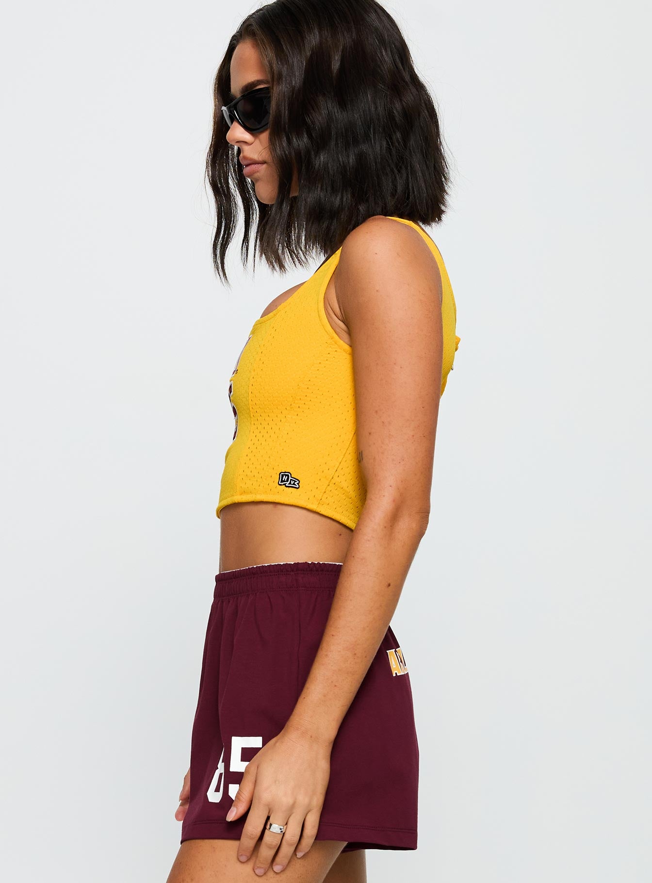 Asu Jersey Corset Top Gold - Image 4