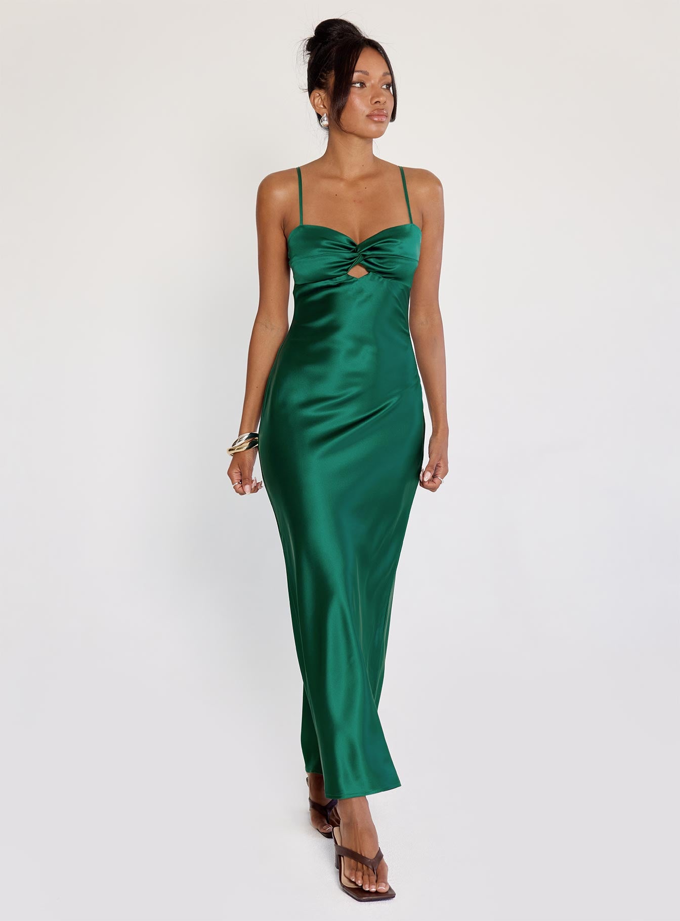 Blackthorn Maxi Dress Green - Image 9