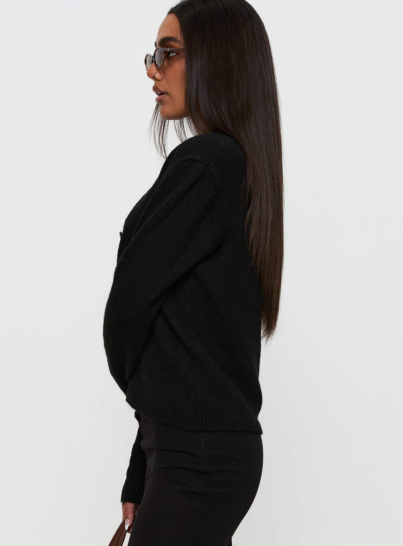 Denmark Cardigan Black - Image 4