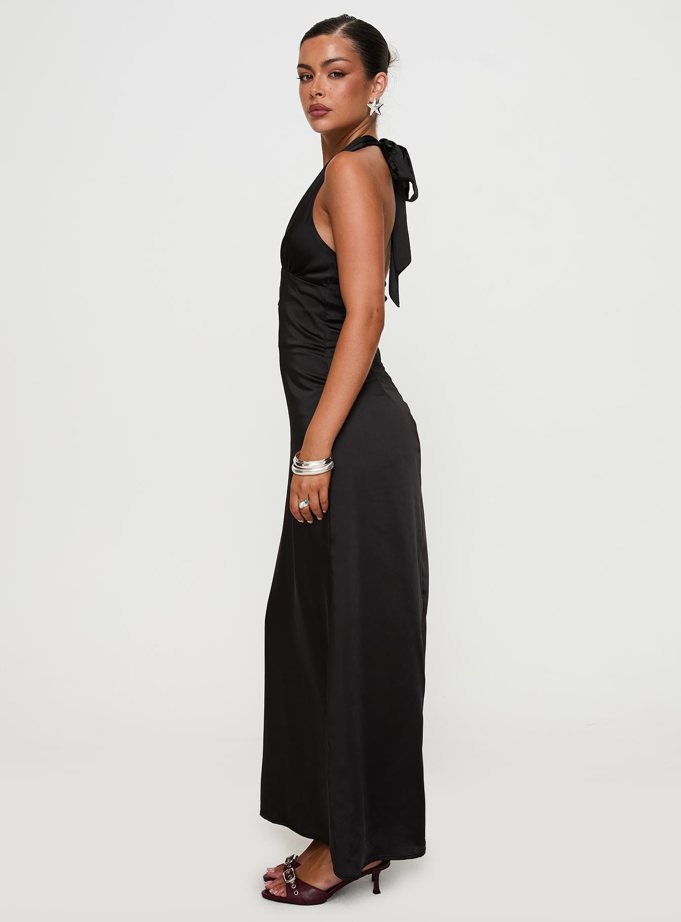 Fortress Maxi Dress Black - Image 4