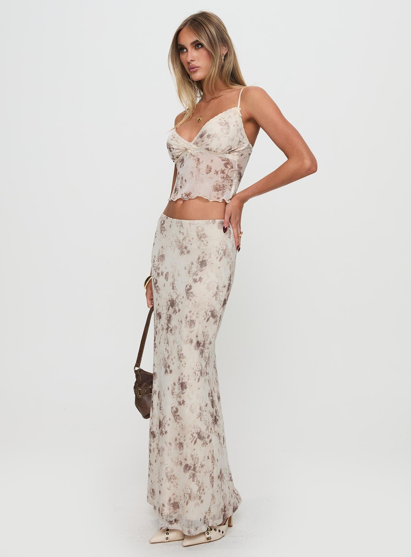 Shepherd Maxi Skirt Floral Multi - Image 4