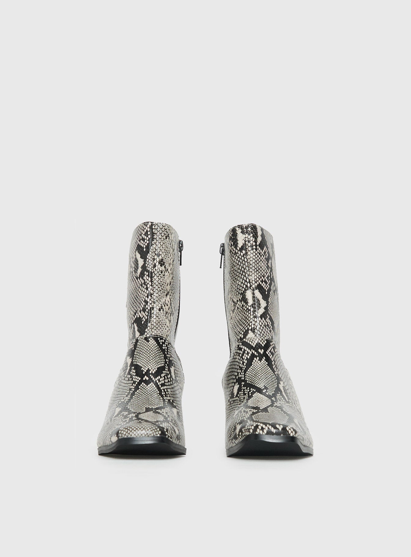 Therapy Shade Boots Black White Snake - Image 4
