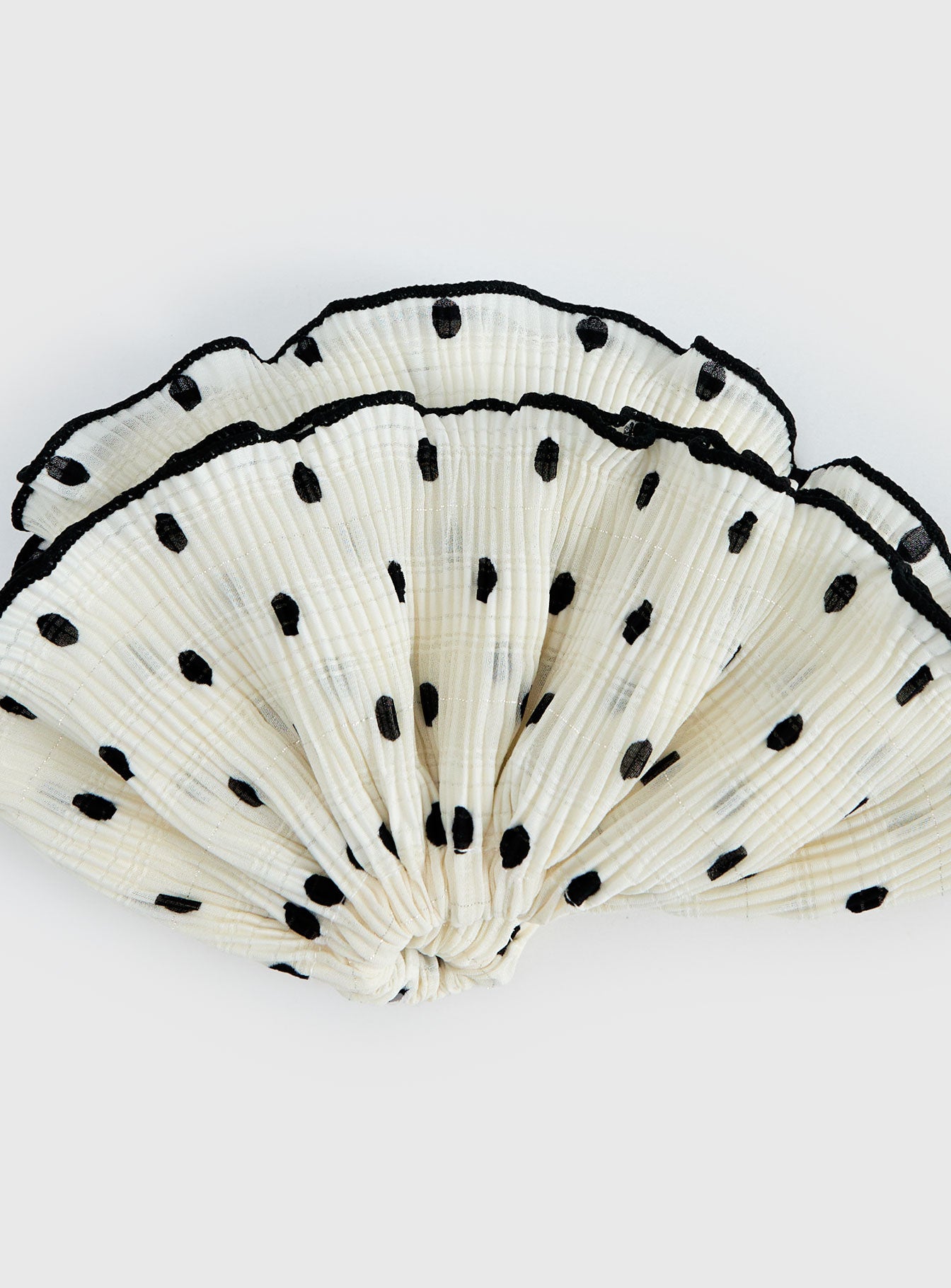Greatest Gift Scrunchie White Polka - Image 4
