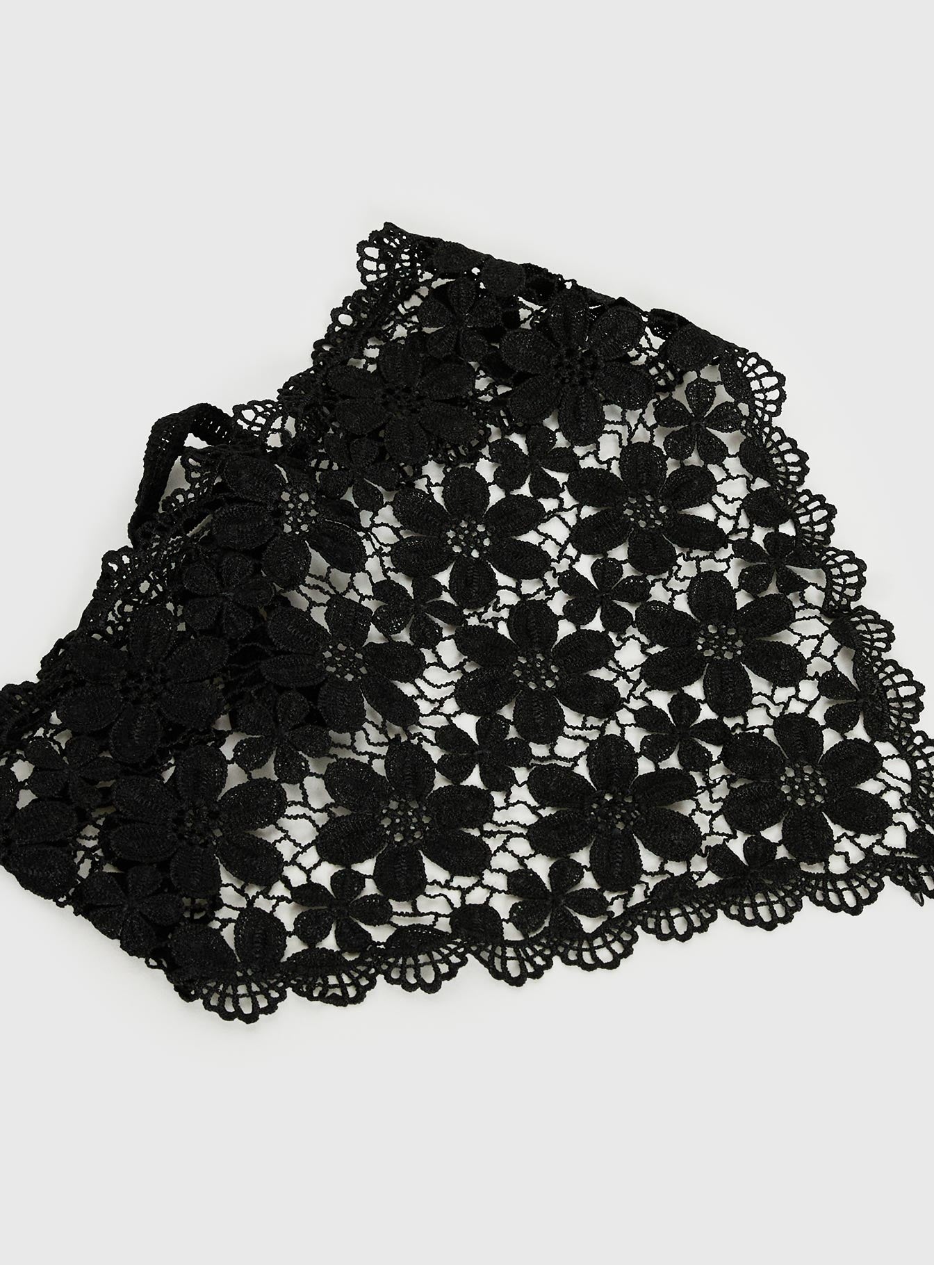 Lilibette Crochet Hair Bandana Black - Image 4