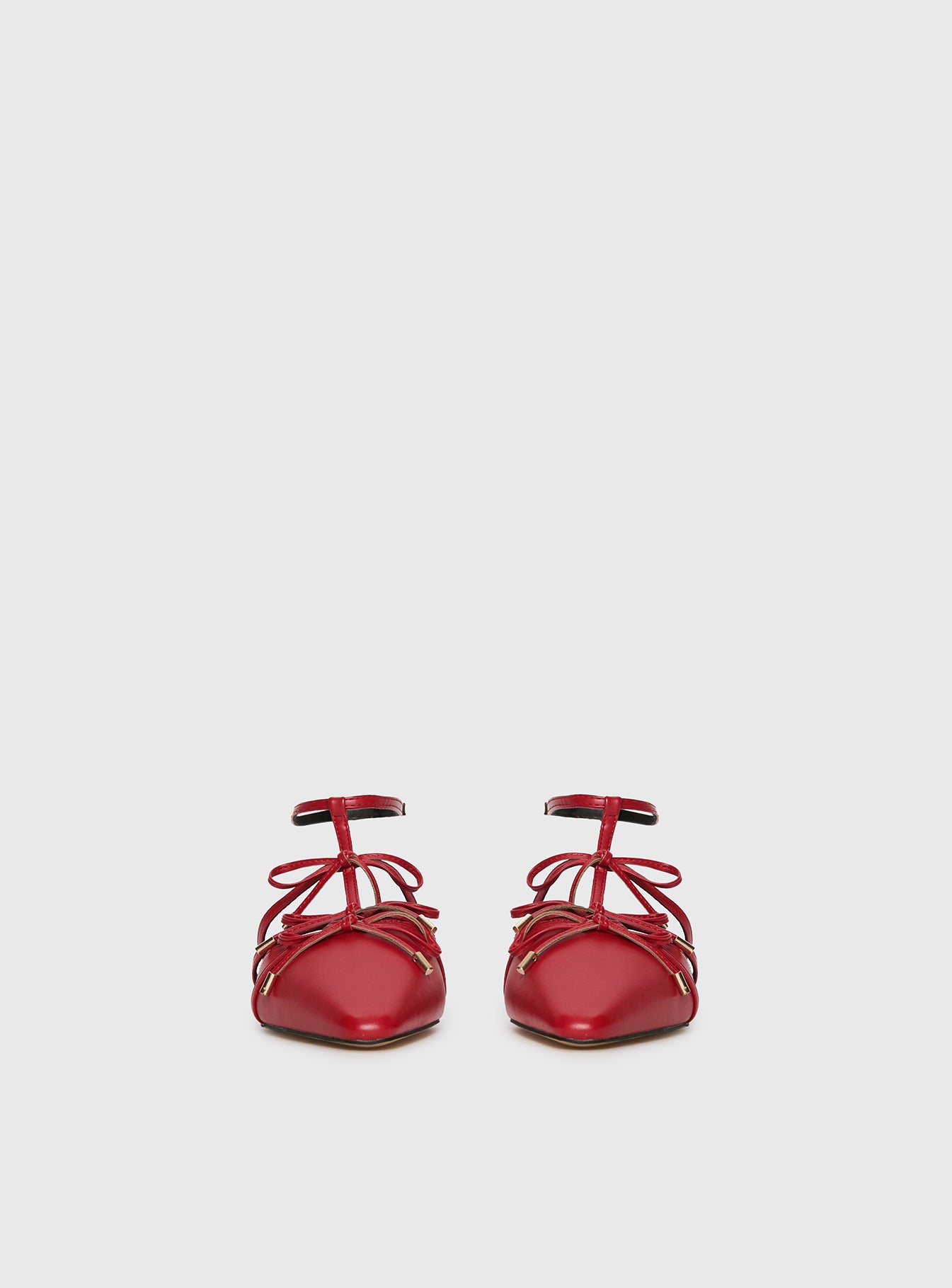 Ballet Club Flats Red - Image 4