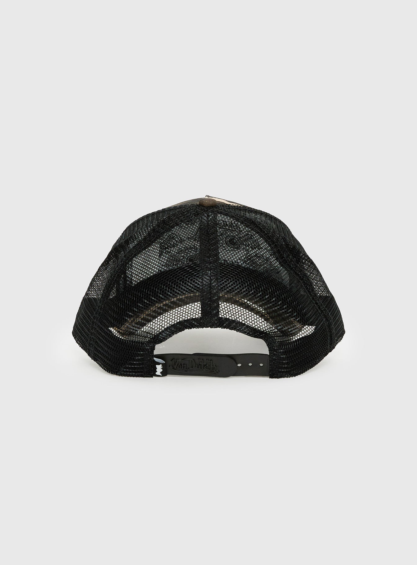 Von Dutch Multi Trucker Hat Brown Camo - Image 4