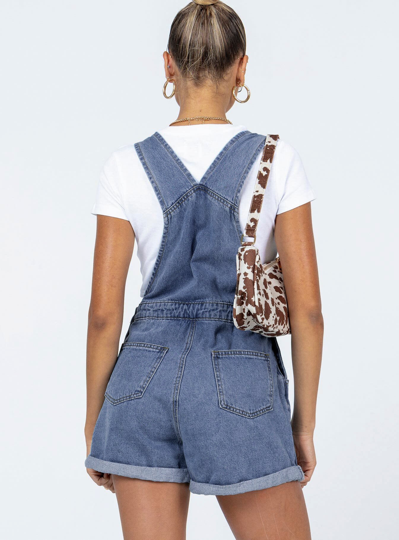 Kacey Overalls Blue Denim - Image 6