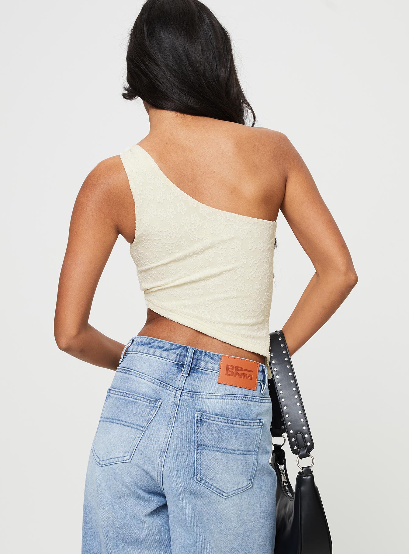 Toomba One Shoulder Top Cream - Image 5