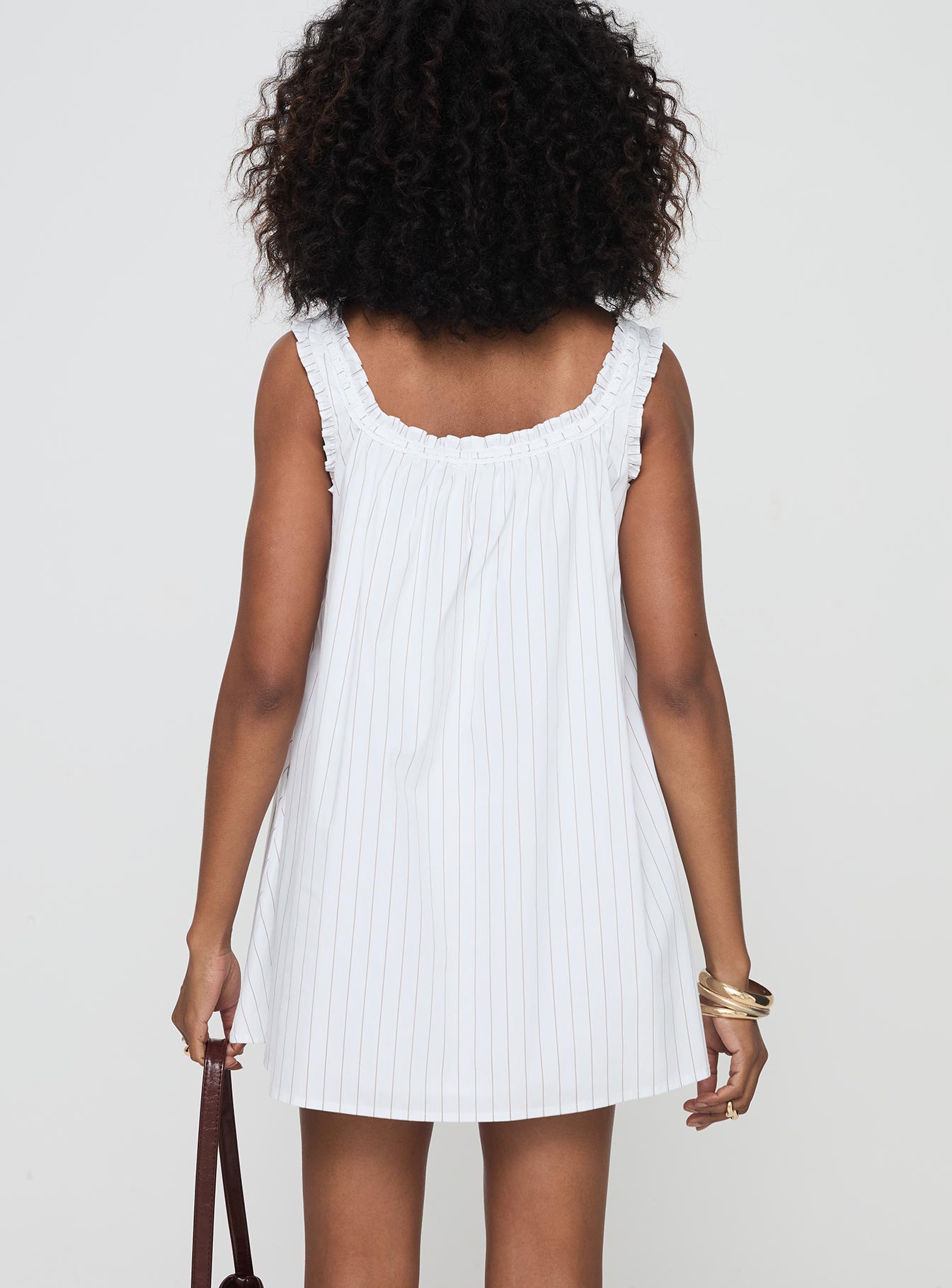 Swing Mini Dress Stripe - Image 5