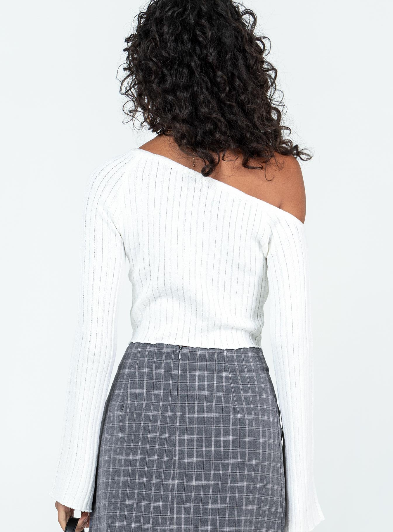 Santorini Knit Top Ivory - Image 6