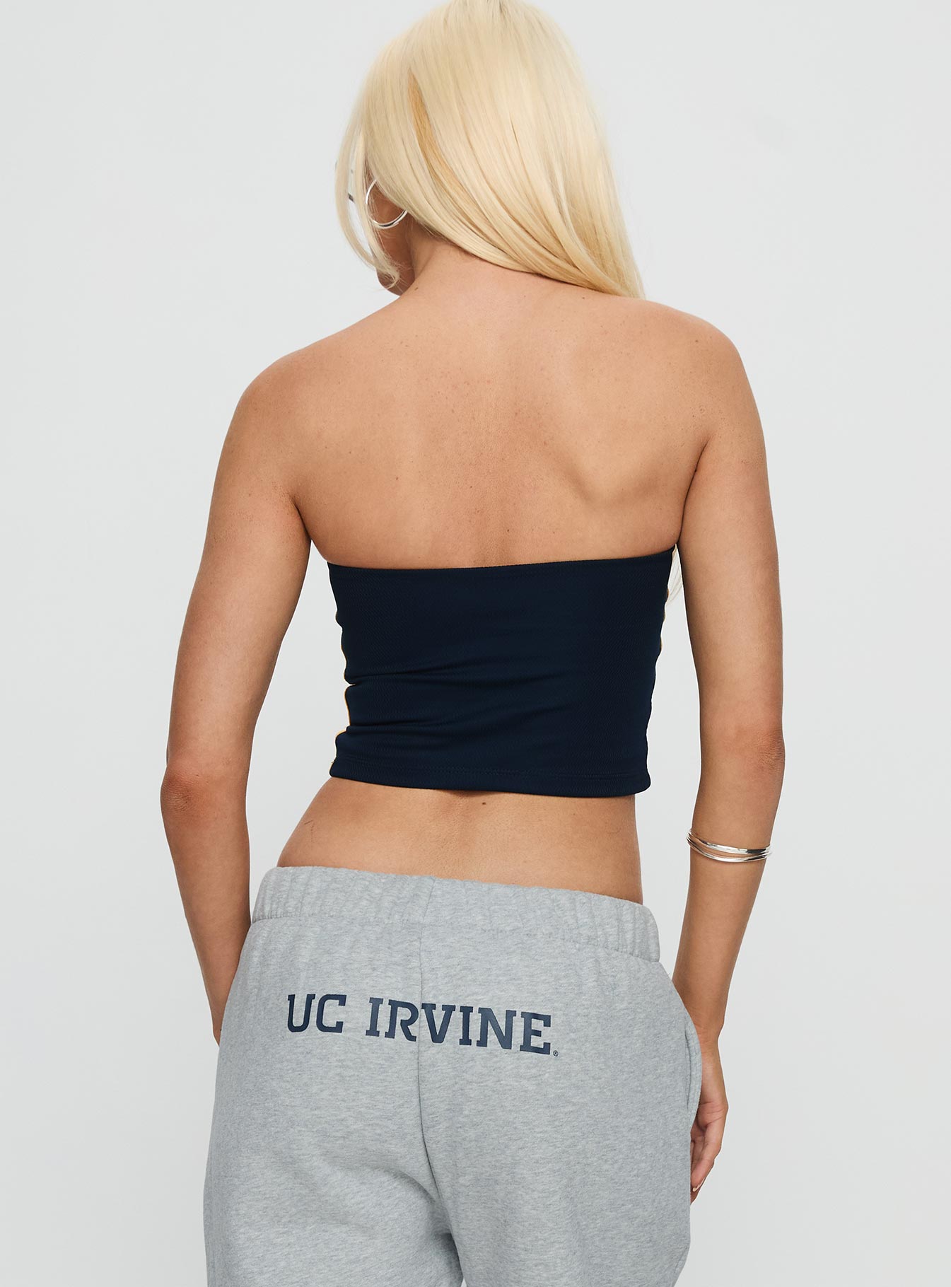 Uc Irvine Jersey Tube Top Blue - Image 5
