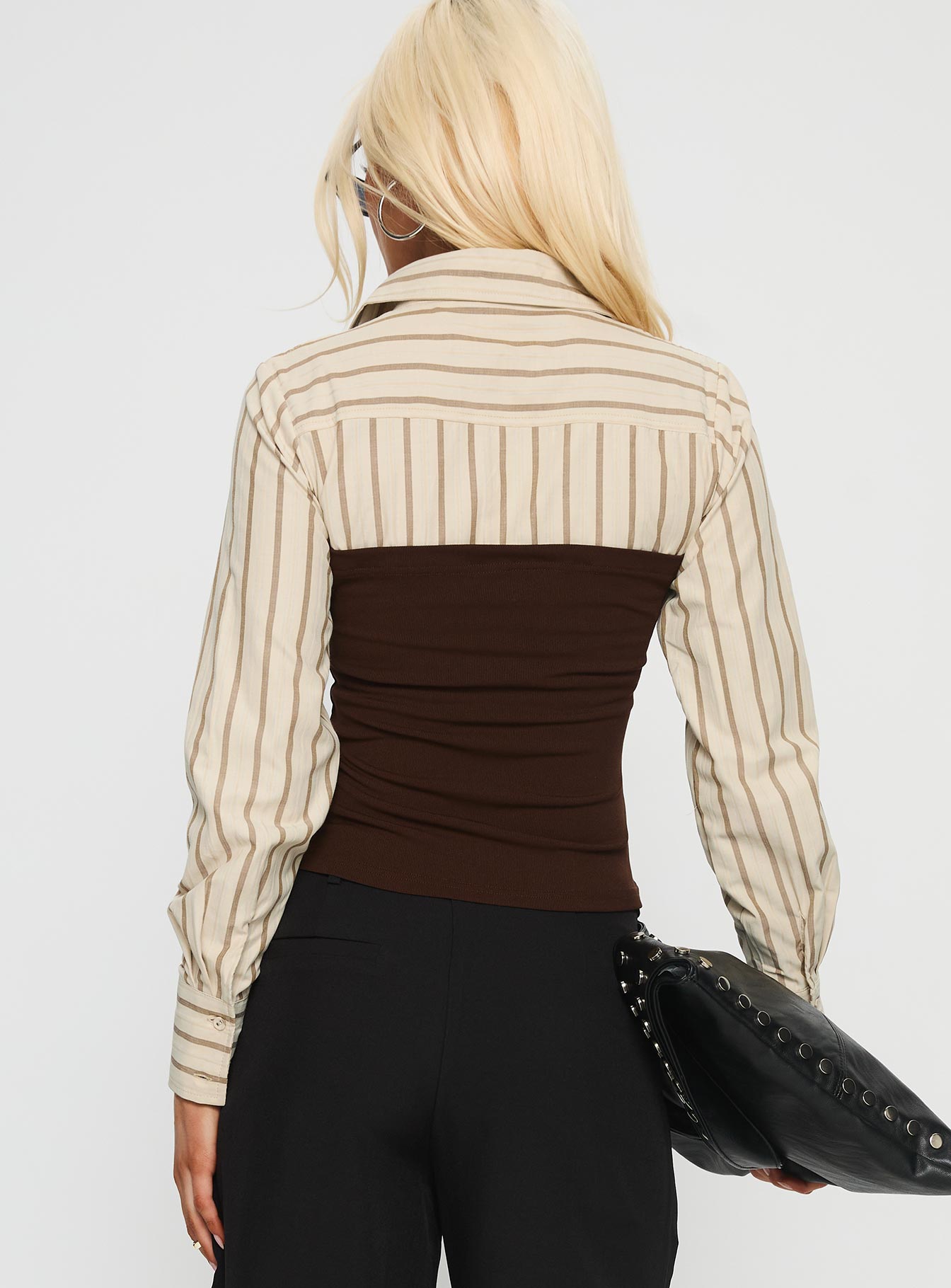 Dawnette Layered Long Sleeve Top Multi - Image 5
