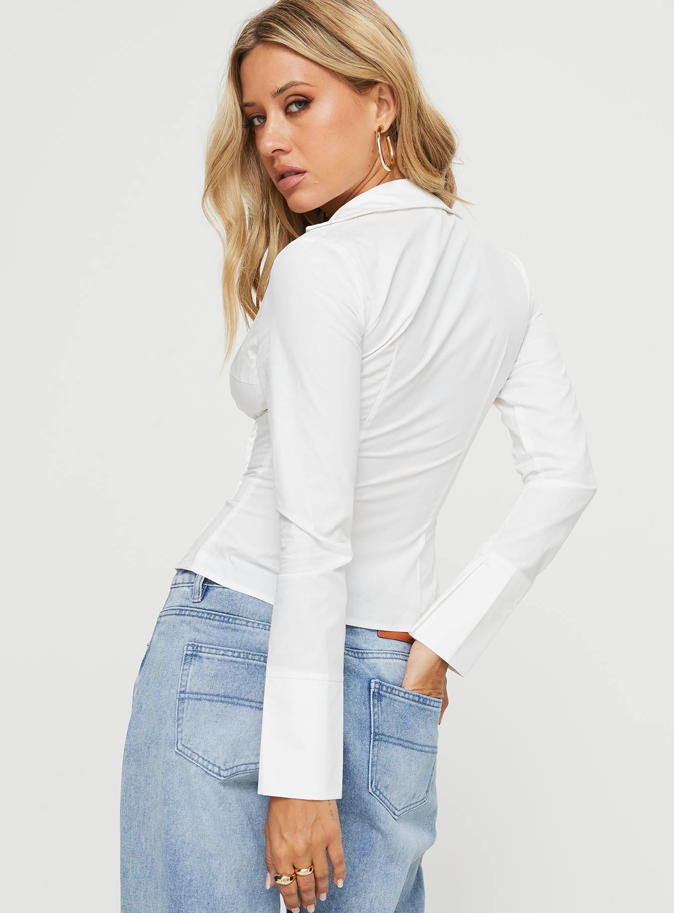 Zifa Shirt White - Image 5
