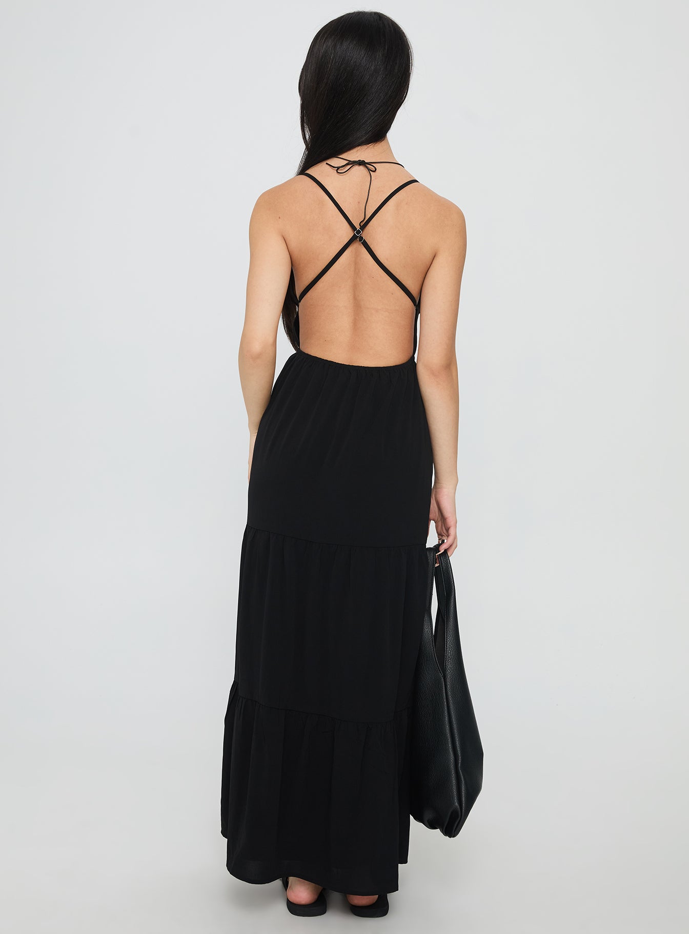 Mckew Maxi Dress Black - Image 4