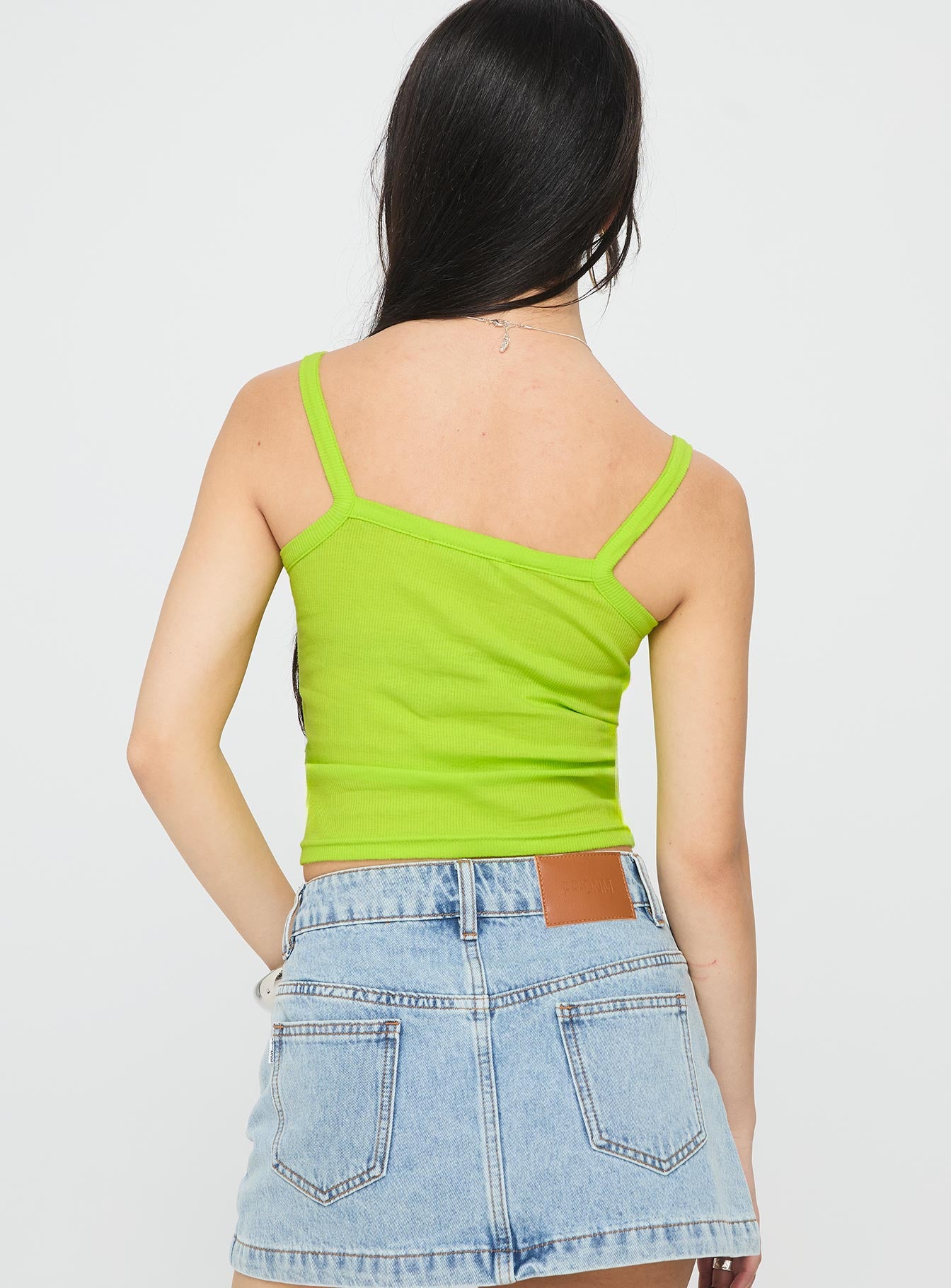 California 97 Sport Graphic Top Green - Image 4