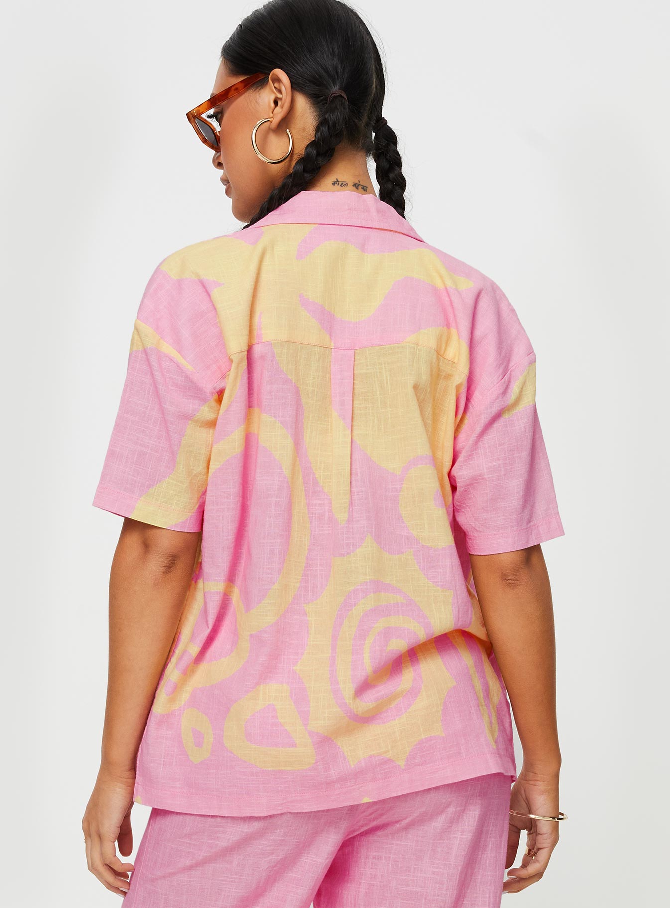 Sollene Top Pink Yellow - Image 7