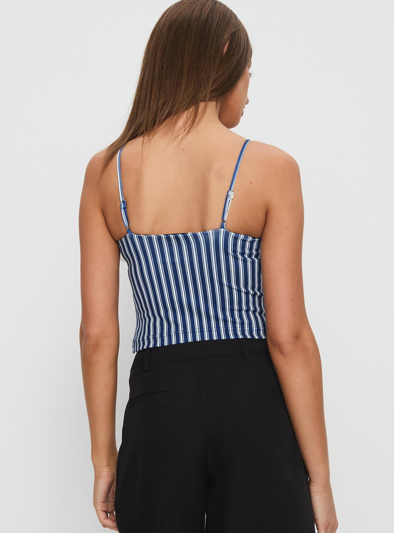 Evanda Top Blue Stripe - Image 4