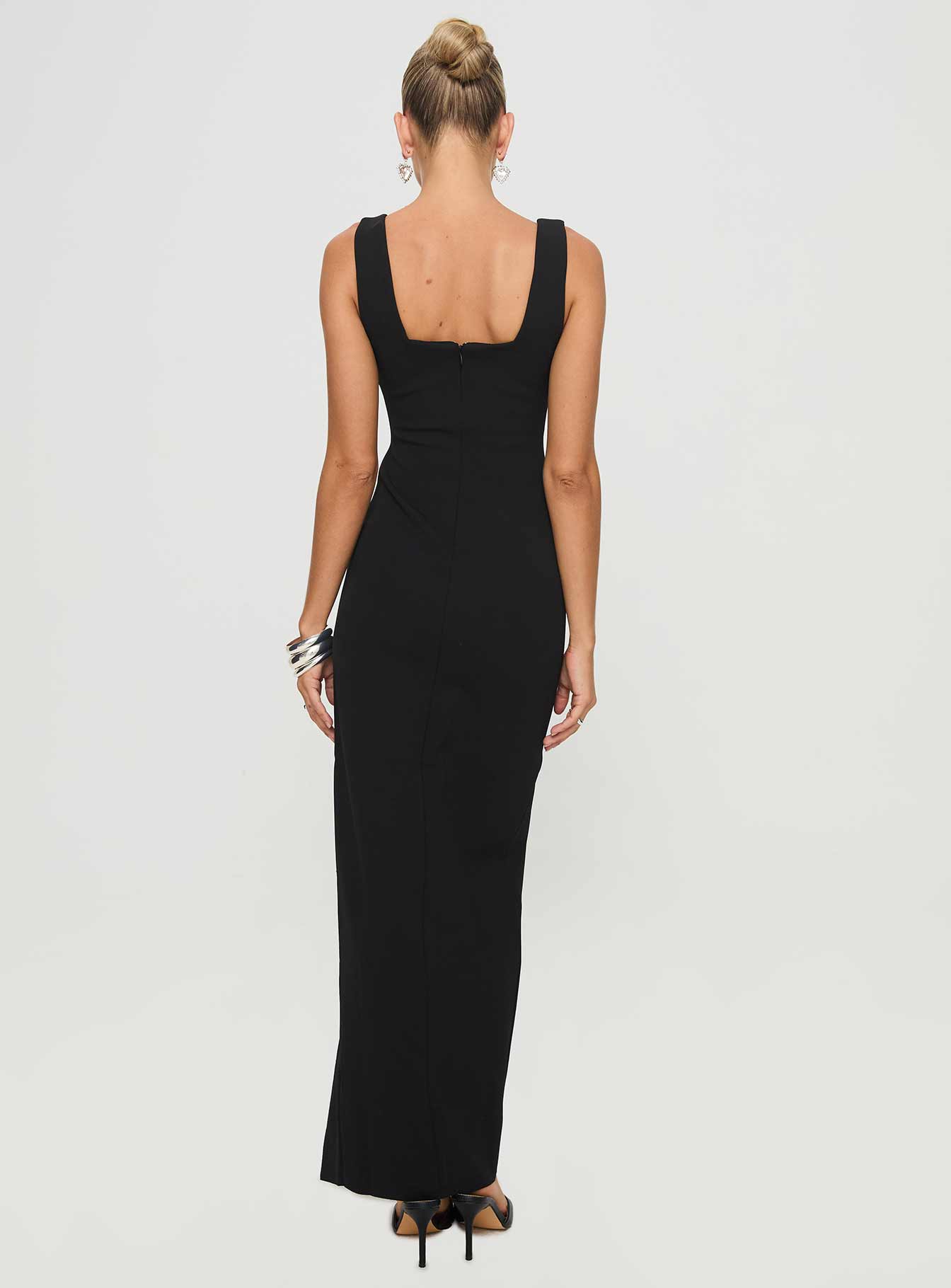 Bombshell Maxi Dress Black - Image 5