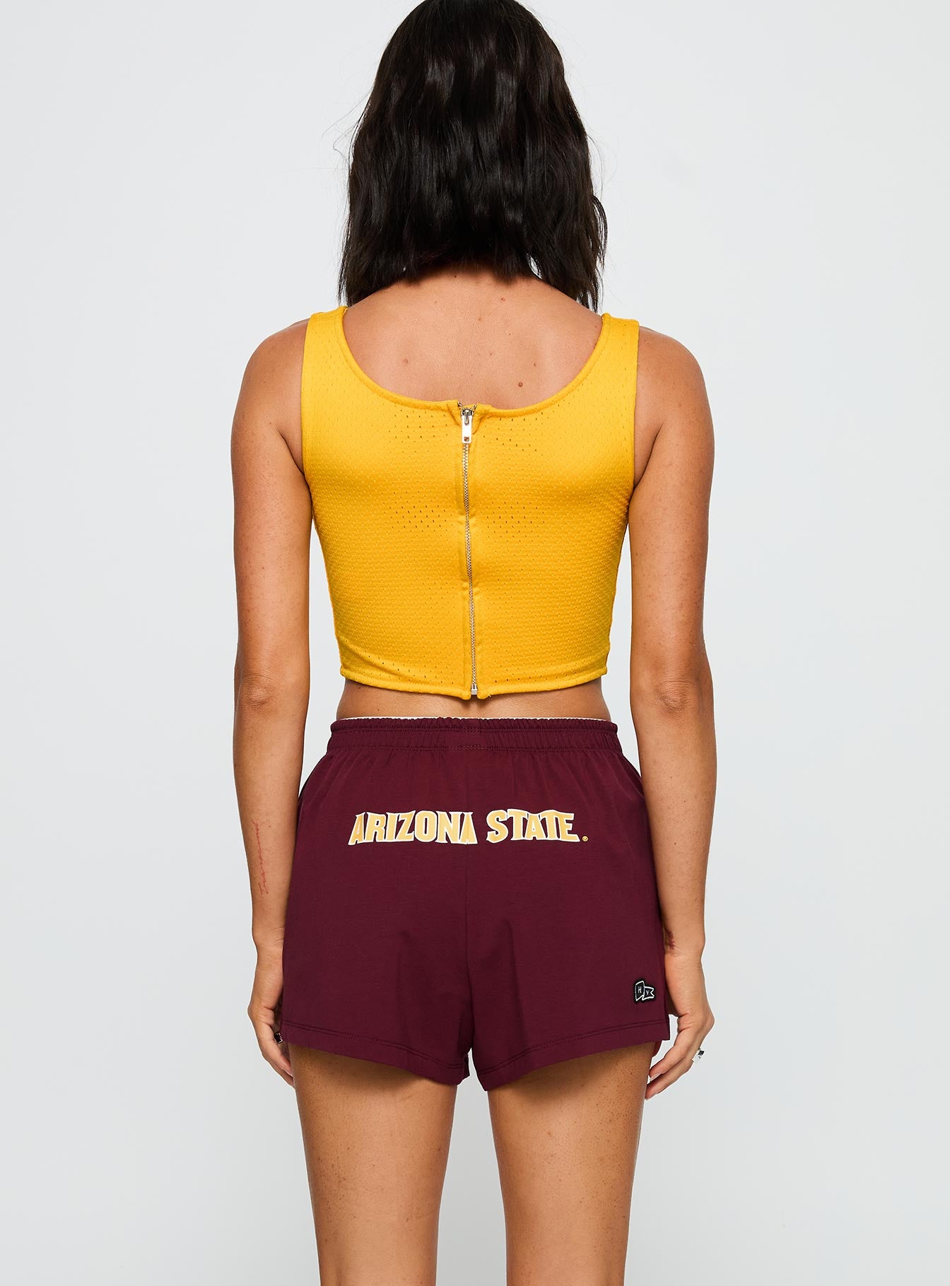 Asu Jersey Corset Top Gold - Image 5