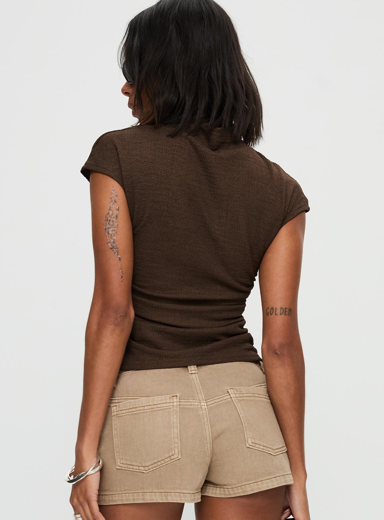 Make A Plan Top Brown - Image 5
