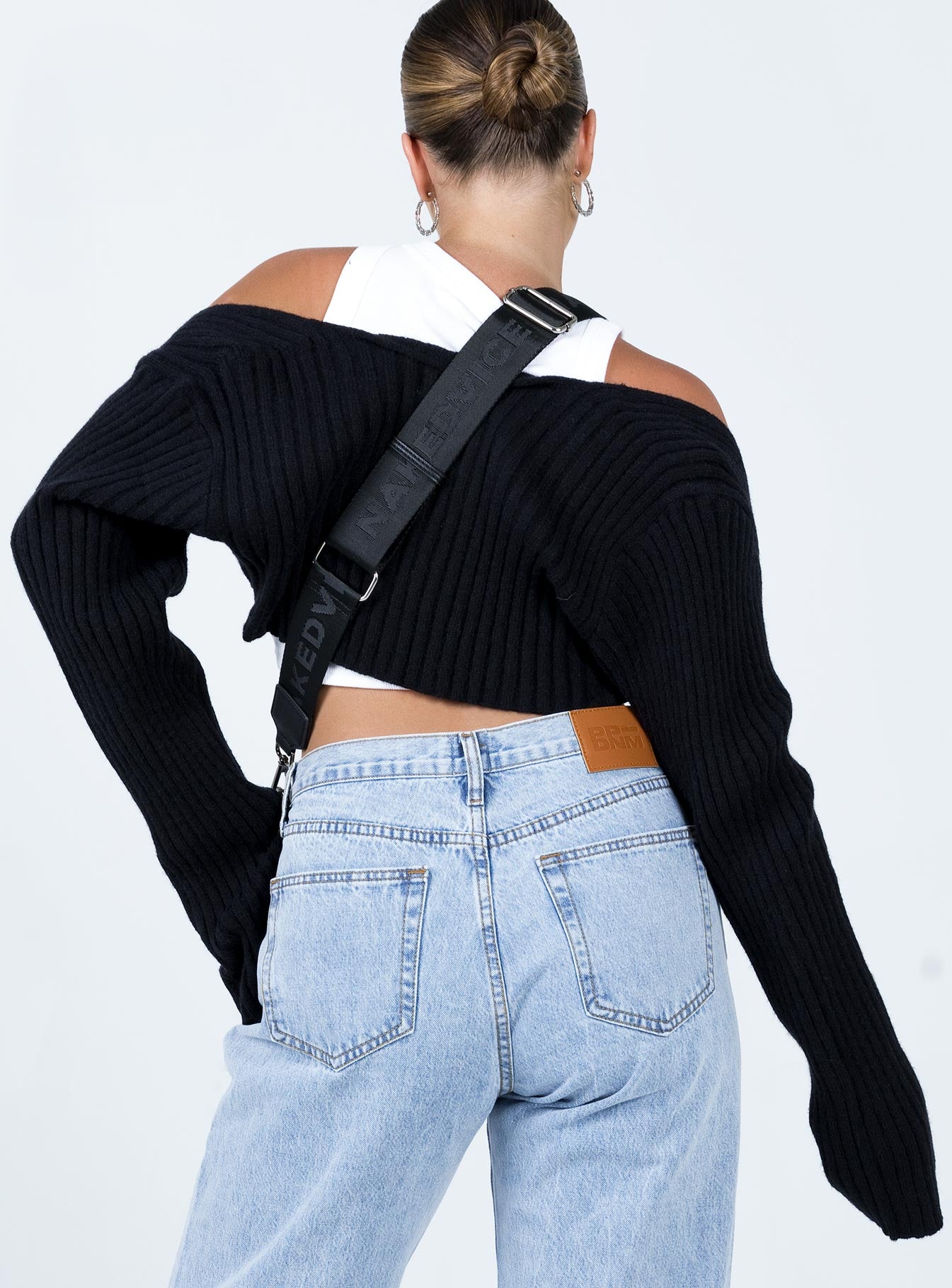 Aytan Bolero Sweater Black - Image 6
