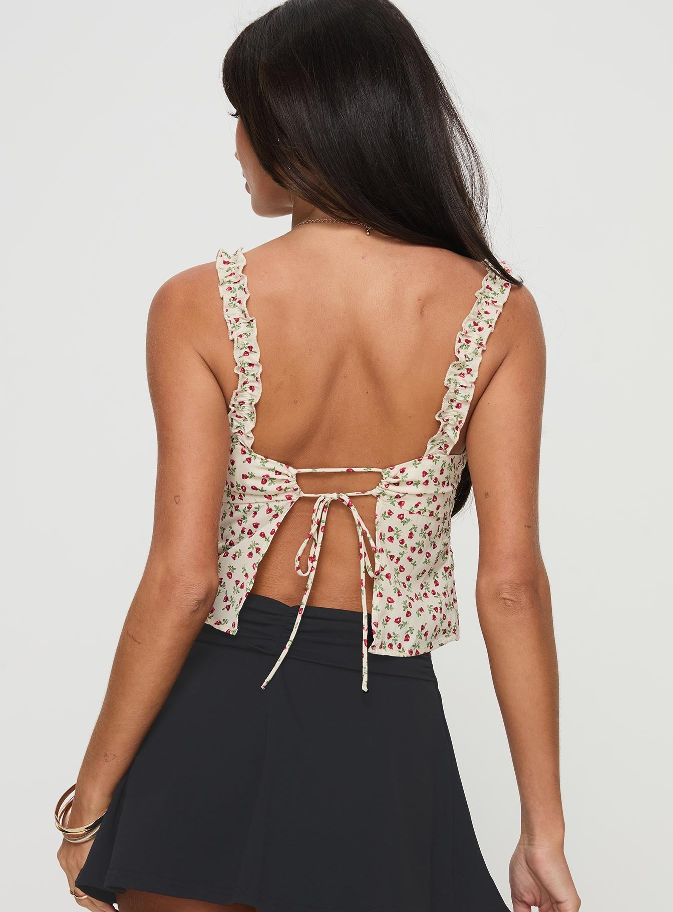 Poppyseed Top Yellow Floral - Image 5