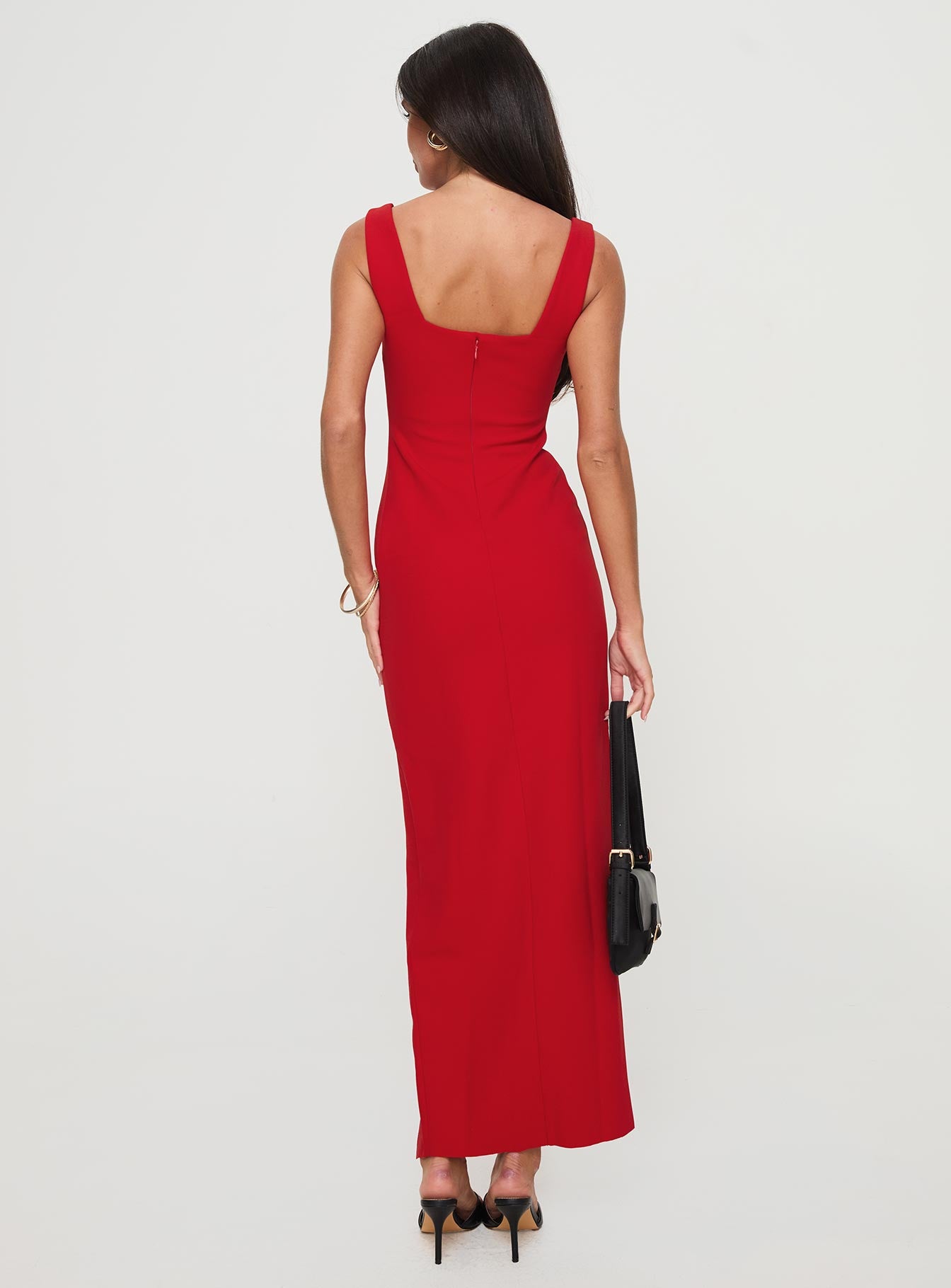 Bombshell Maxi Dress Red - Image 5