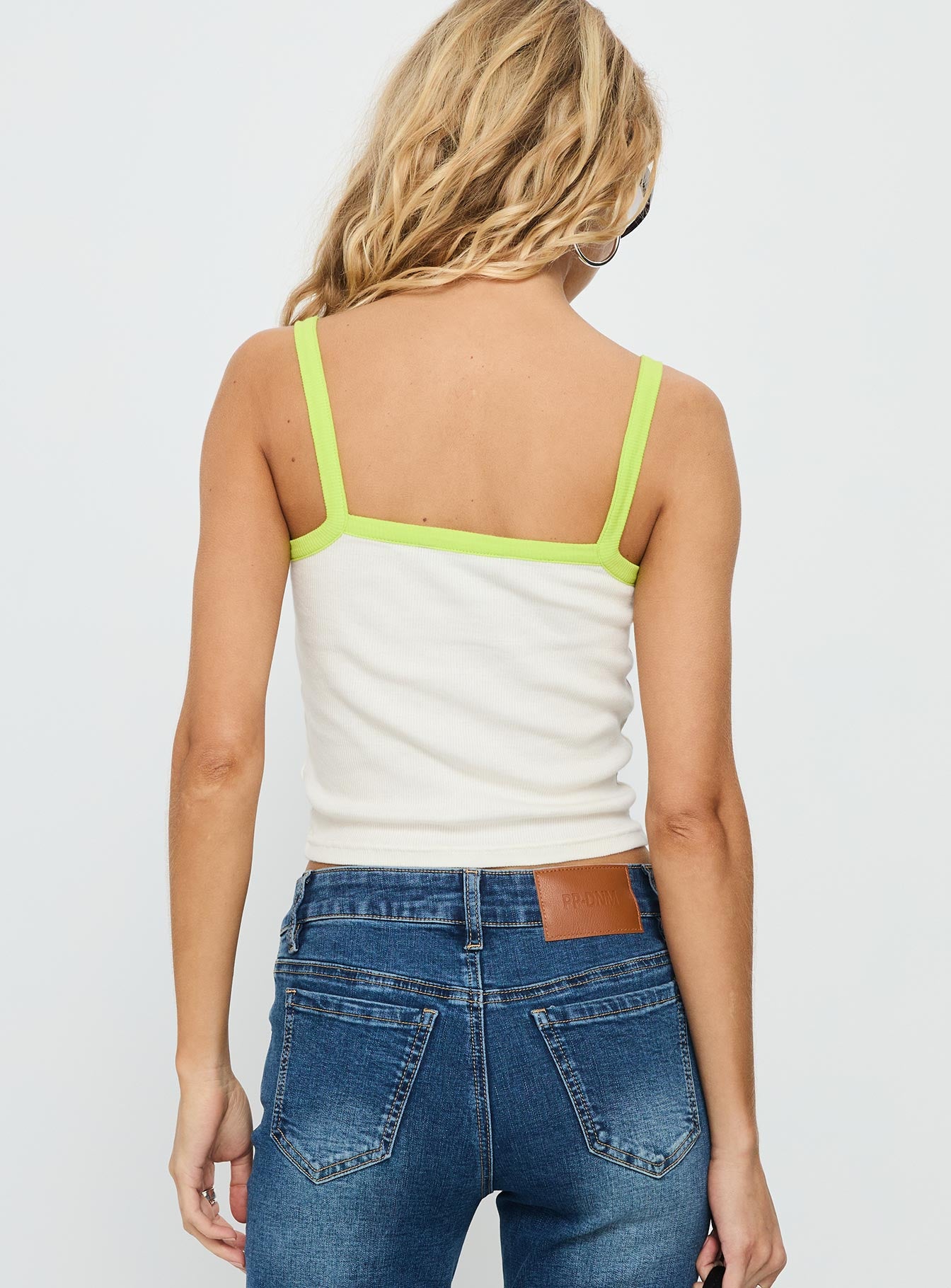 Heatrstruck Graphic Tank Top White - Image 5