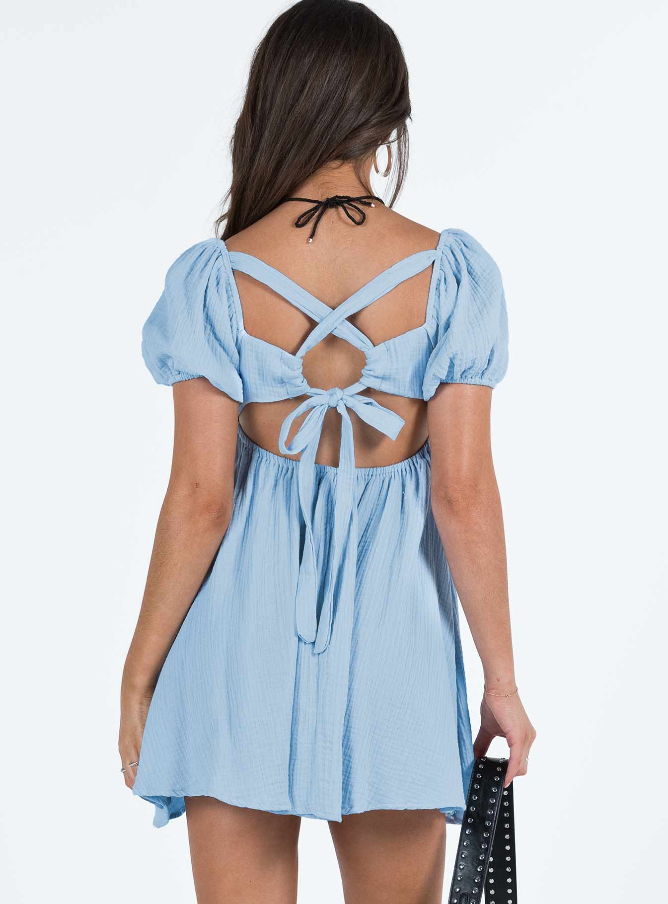 Lets Dance Mini Dress Blue - Image 5