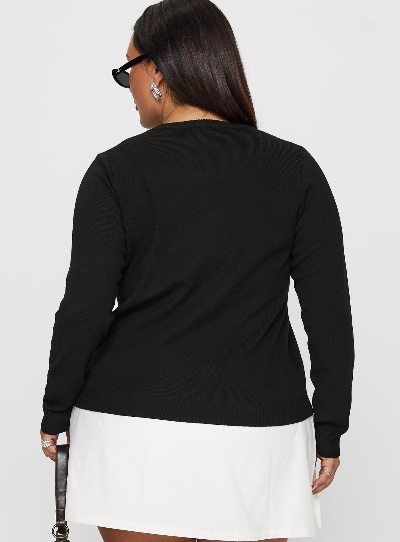 Lauraine Cardigan Black Curve - Image 5