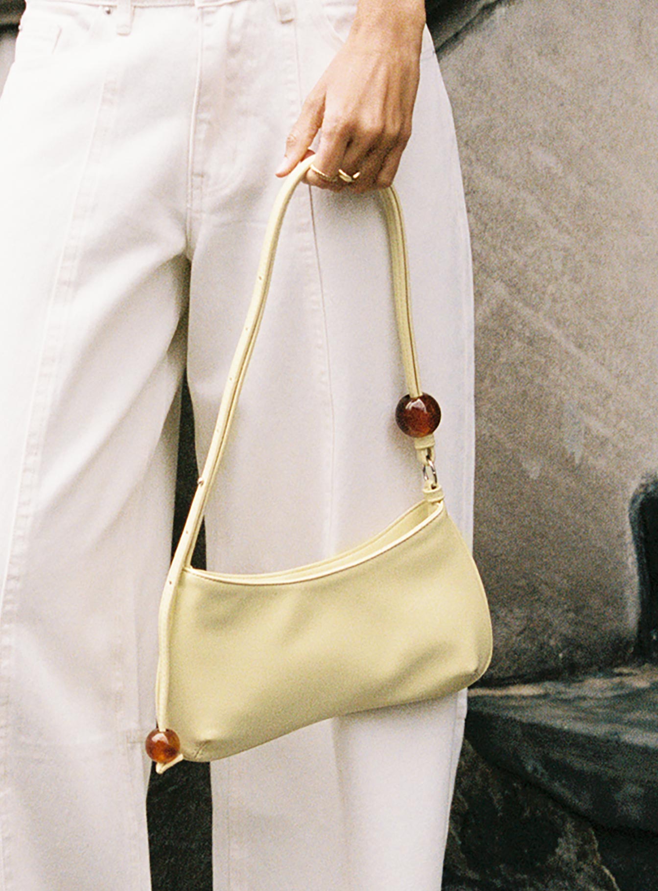 Leightyn Shoulder Bag Yellow - Image 5