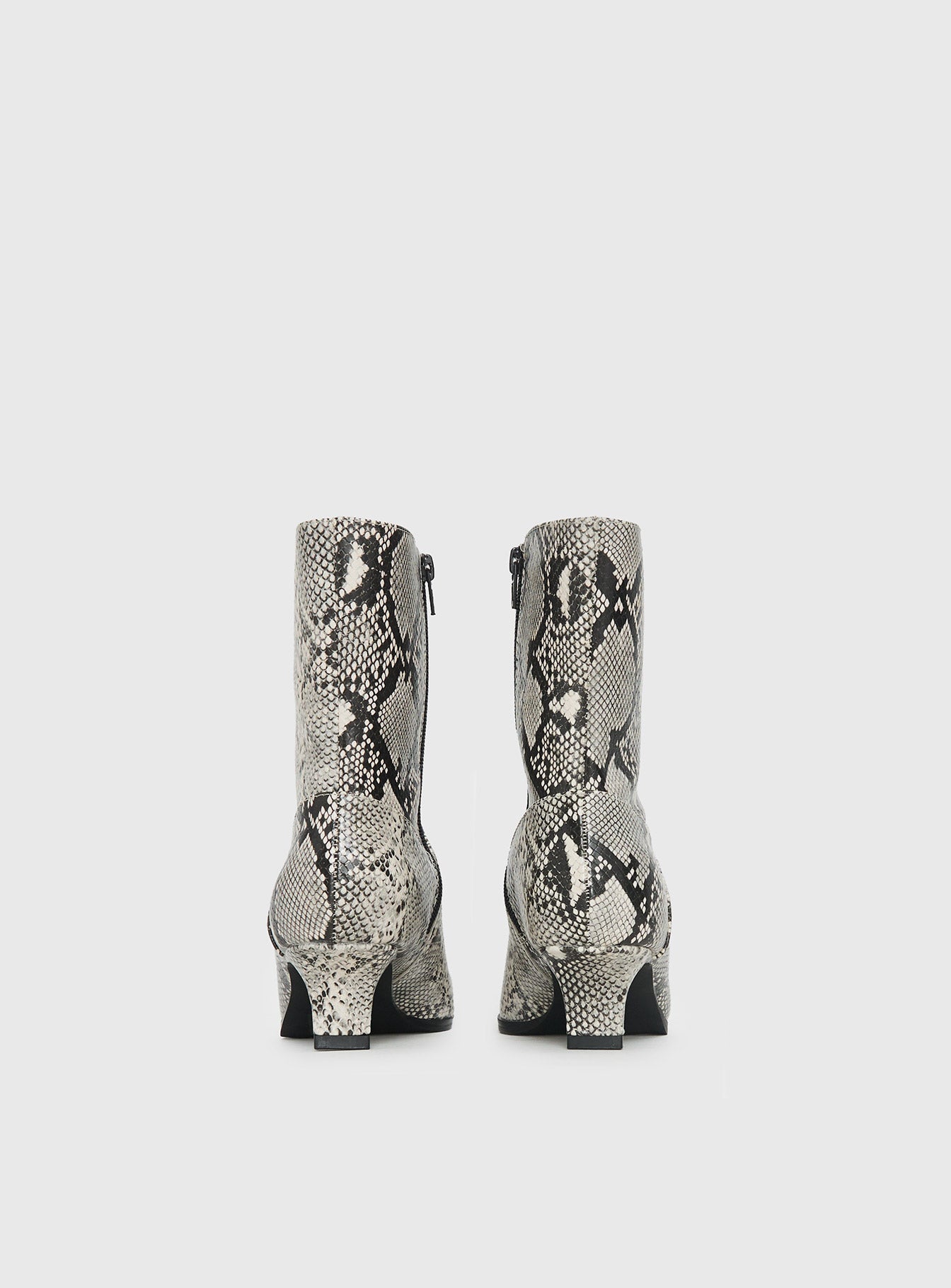 Therapy Shade Boots Black White Snake - Image 5