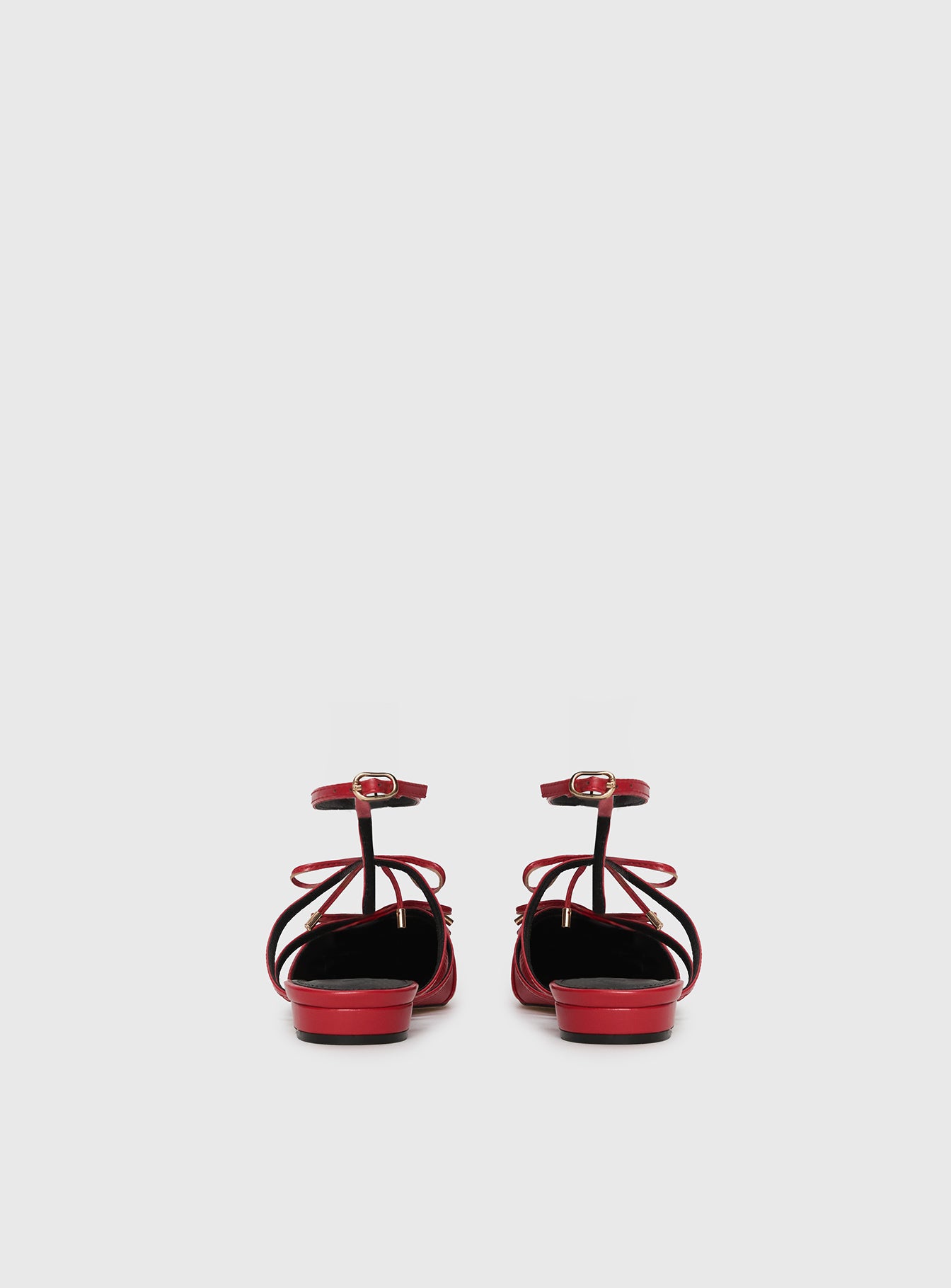 Ballet Club Flats Red - Image 5