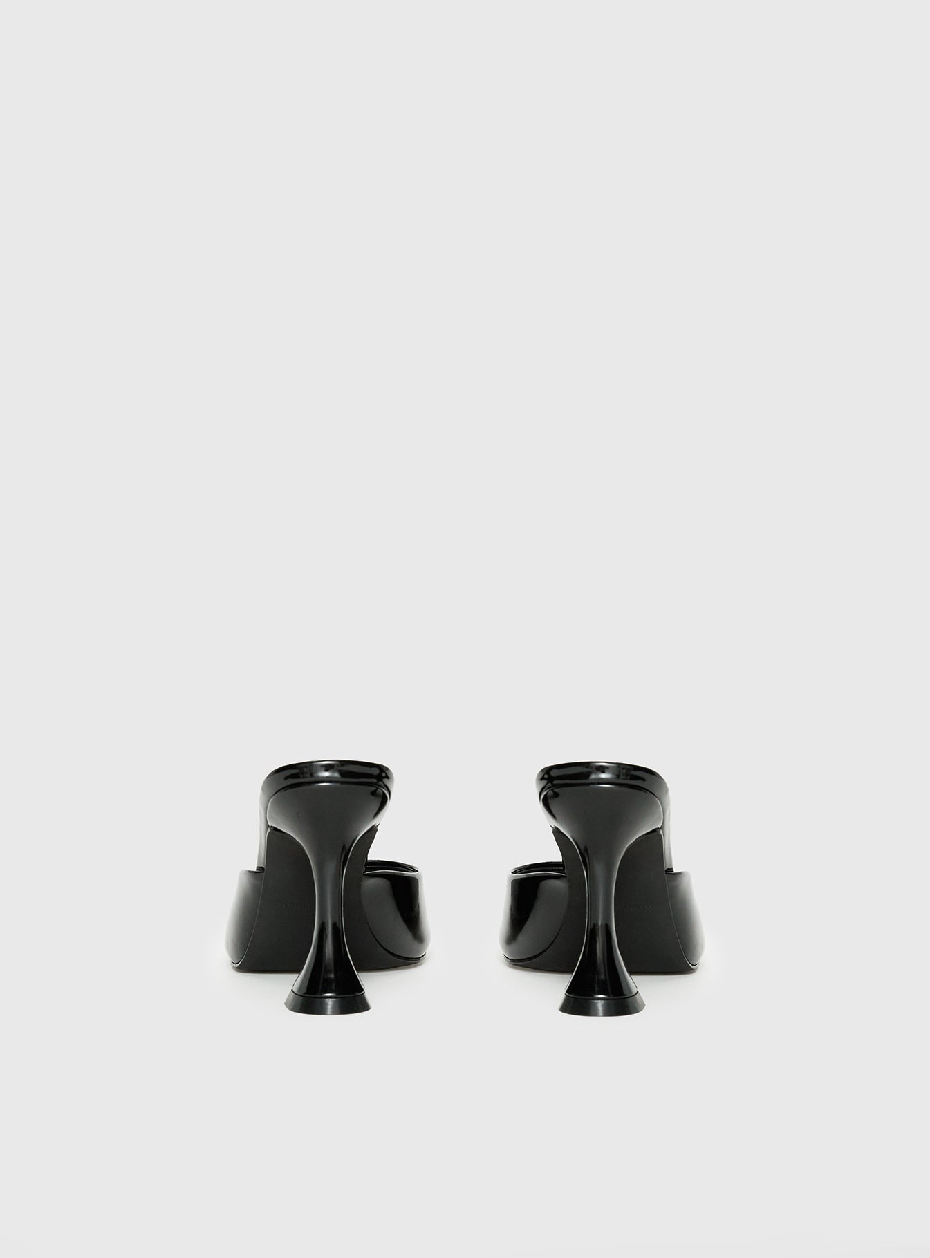 Let Love In Peep Toe Heels Black - Image 5
