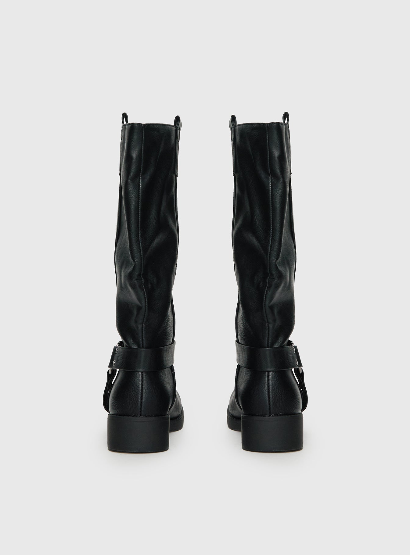 Wrecked Western Boots Black - Image 5
