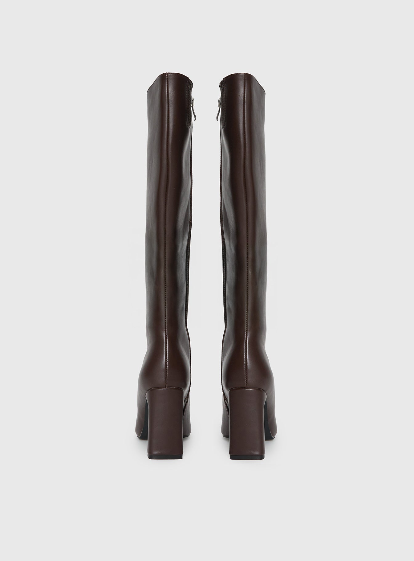 Sawyer Knee High Boots Brown - Image 5