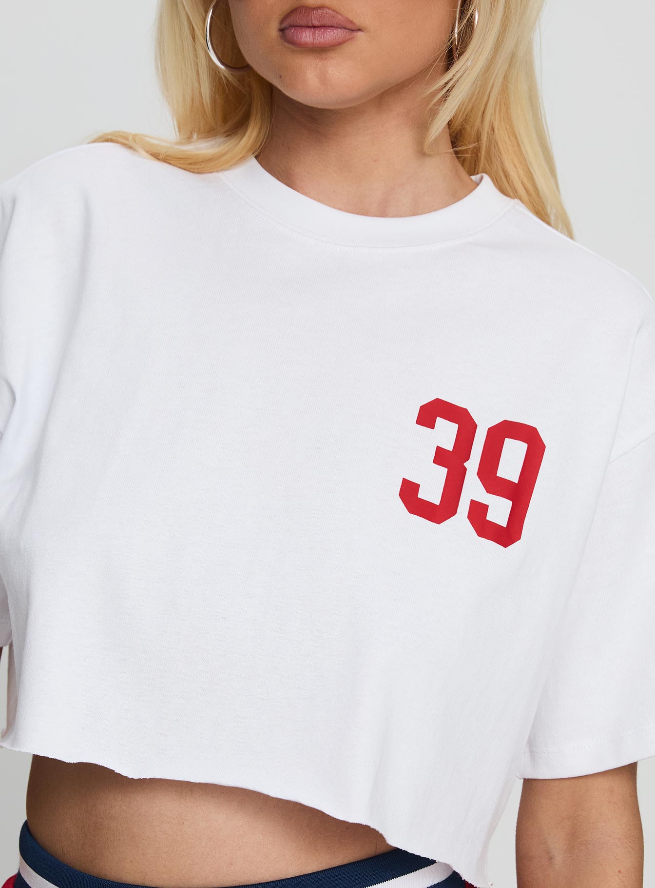 Boston University Track Top White - Image 6