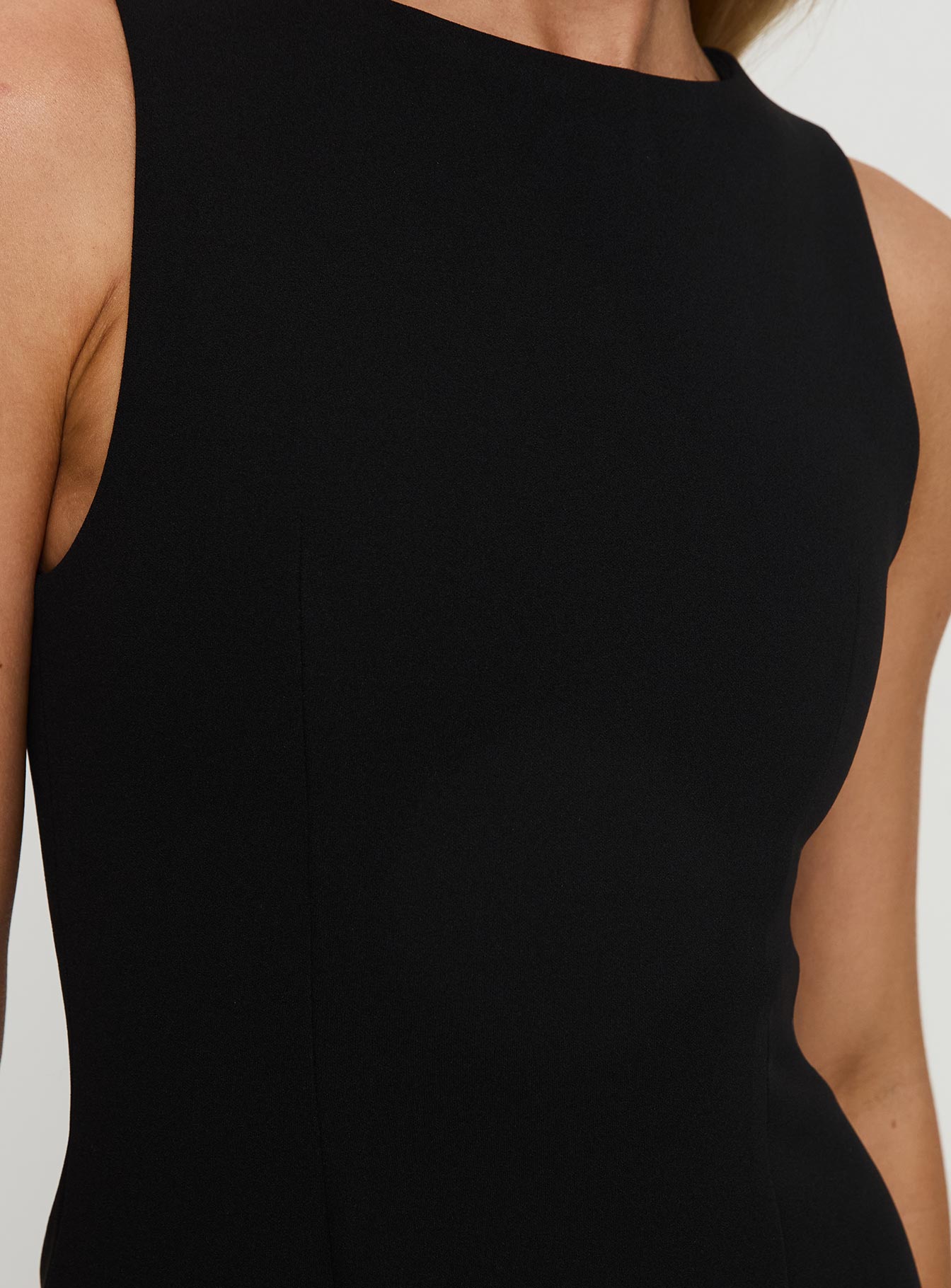 Anse Mini Dress Black - Image 6