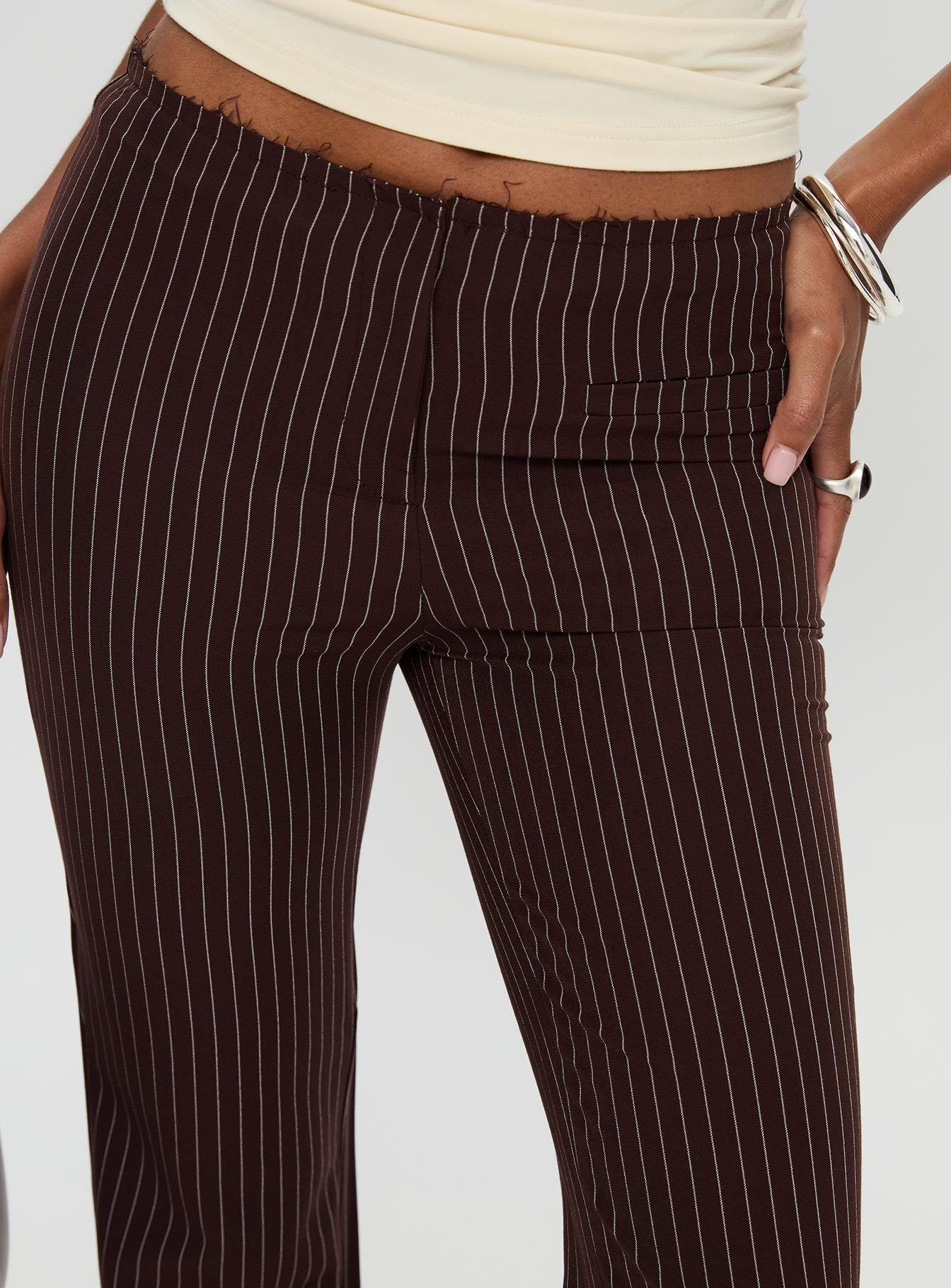 Sportia Flare Pants Brown - Image 6