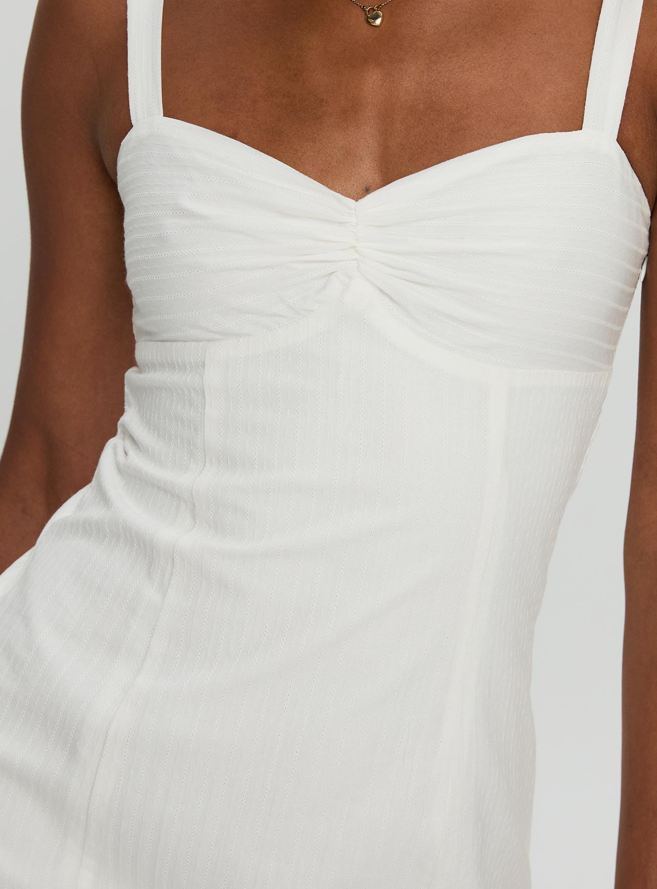 Summer Isles Mini Dress White - Image 6