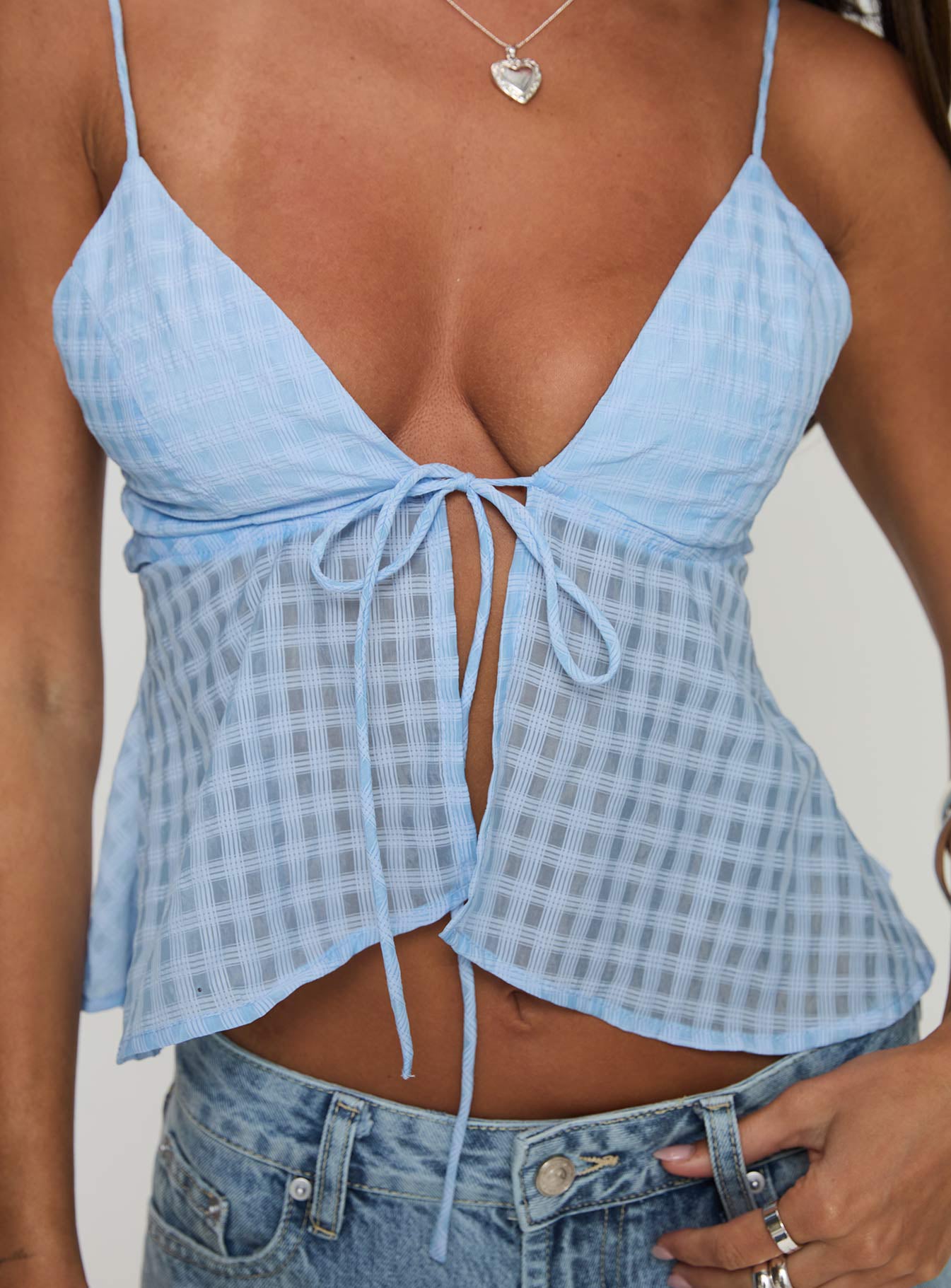Elizaveta Top Blue - Image 5