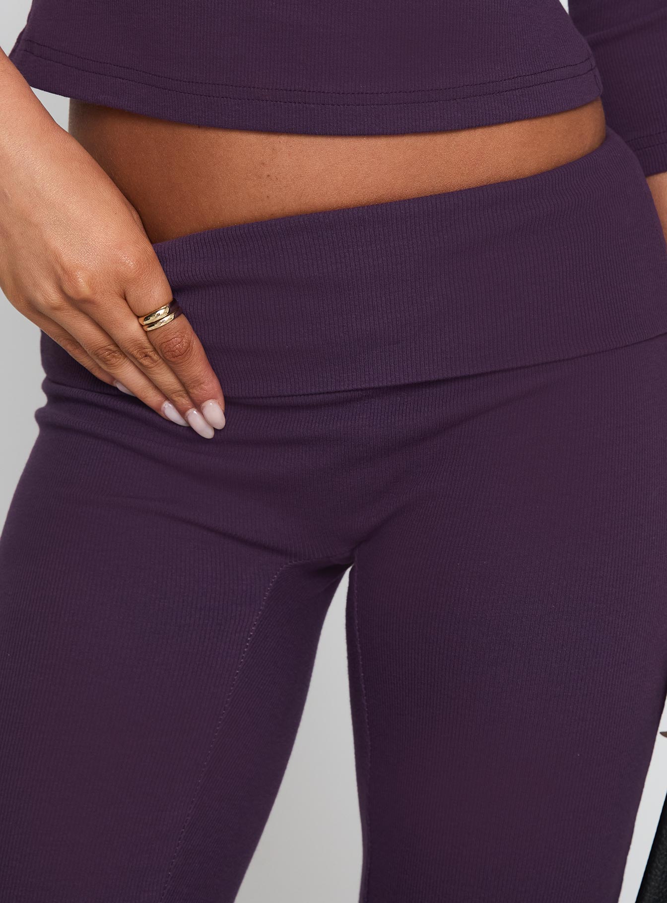 Truth Be Told Straight Leg Pant Purple - Image 6