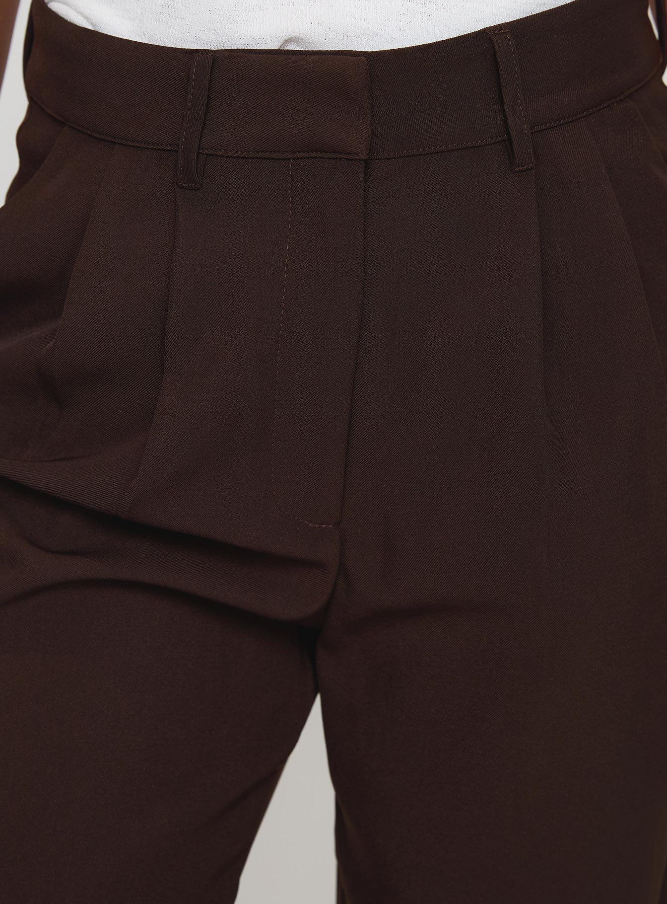 Ambient Wide Leg Pant Chocolate - Image 6