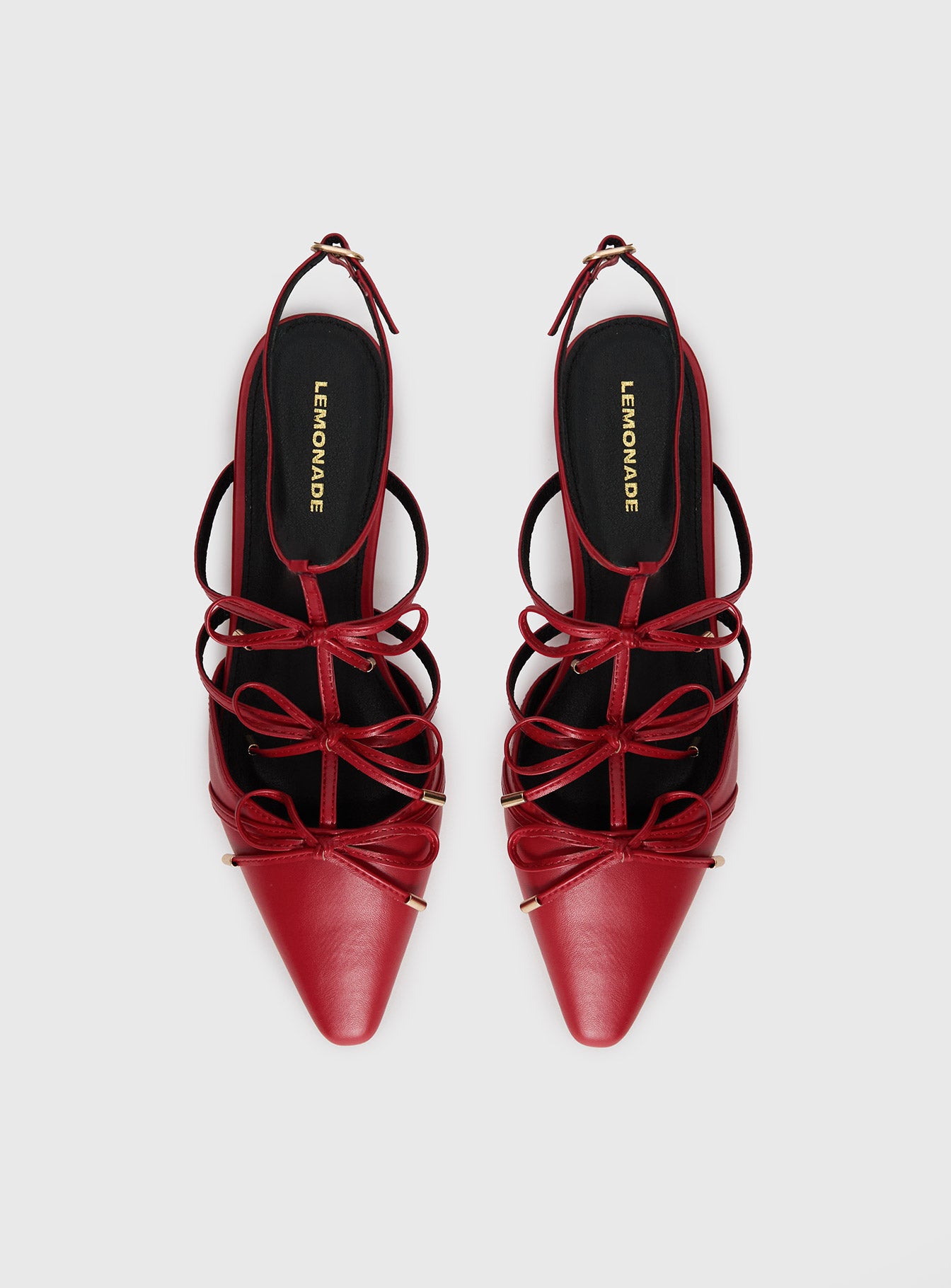 Ballet Club Flats Red - Image 6